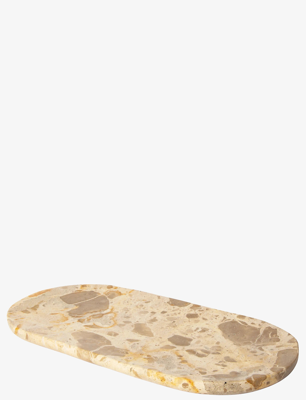 Au Maison - Cutting board oval - laveste priser - beige - 0