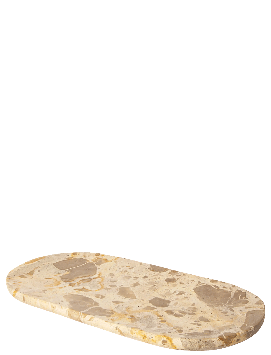 Au Maison - Cutting board oval - die niedrigsten preise - beige - 0