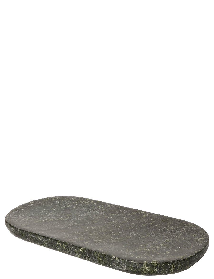 Au Maison - Cutting board oval - die niedrigsten preise - green forest - 0