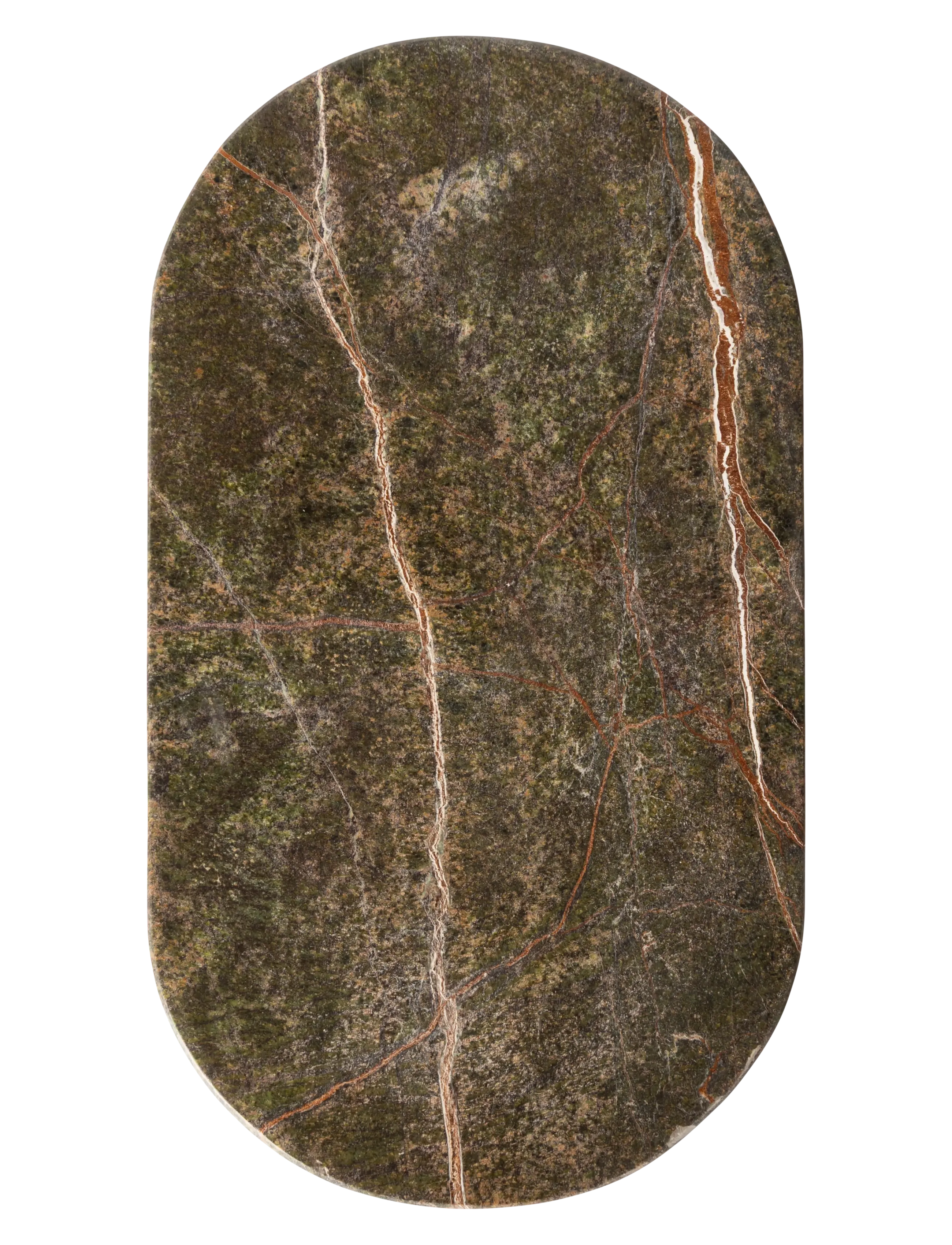 Au Maison Cutting Board Oval, 23X12 cm, Kitchen Tools, Grün - Boards, Homeware
