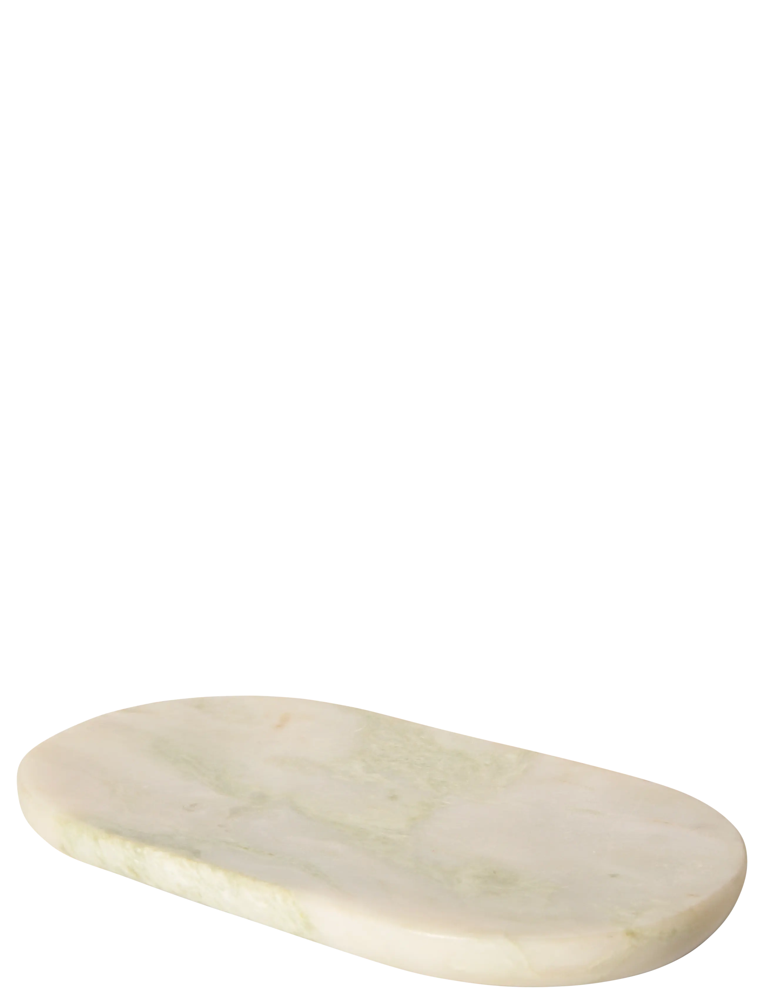 Au Maison Cutting board oval - Nyheter - GREEN ONYX / cream