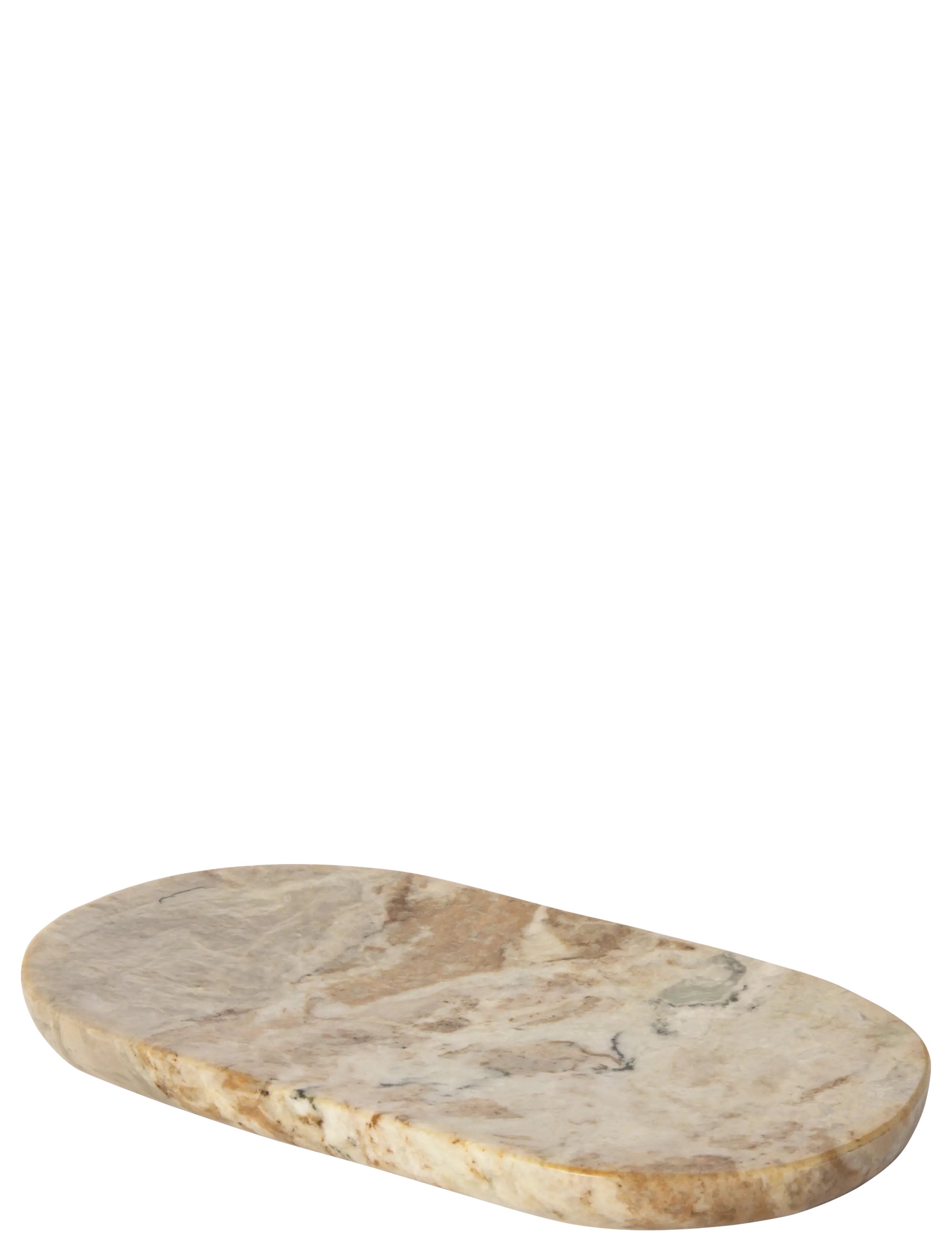 Au Maison Cutting Board Oval, 23X12 cm, Kitchen Tools, Beige - Boards, Homeware