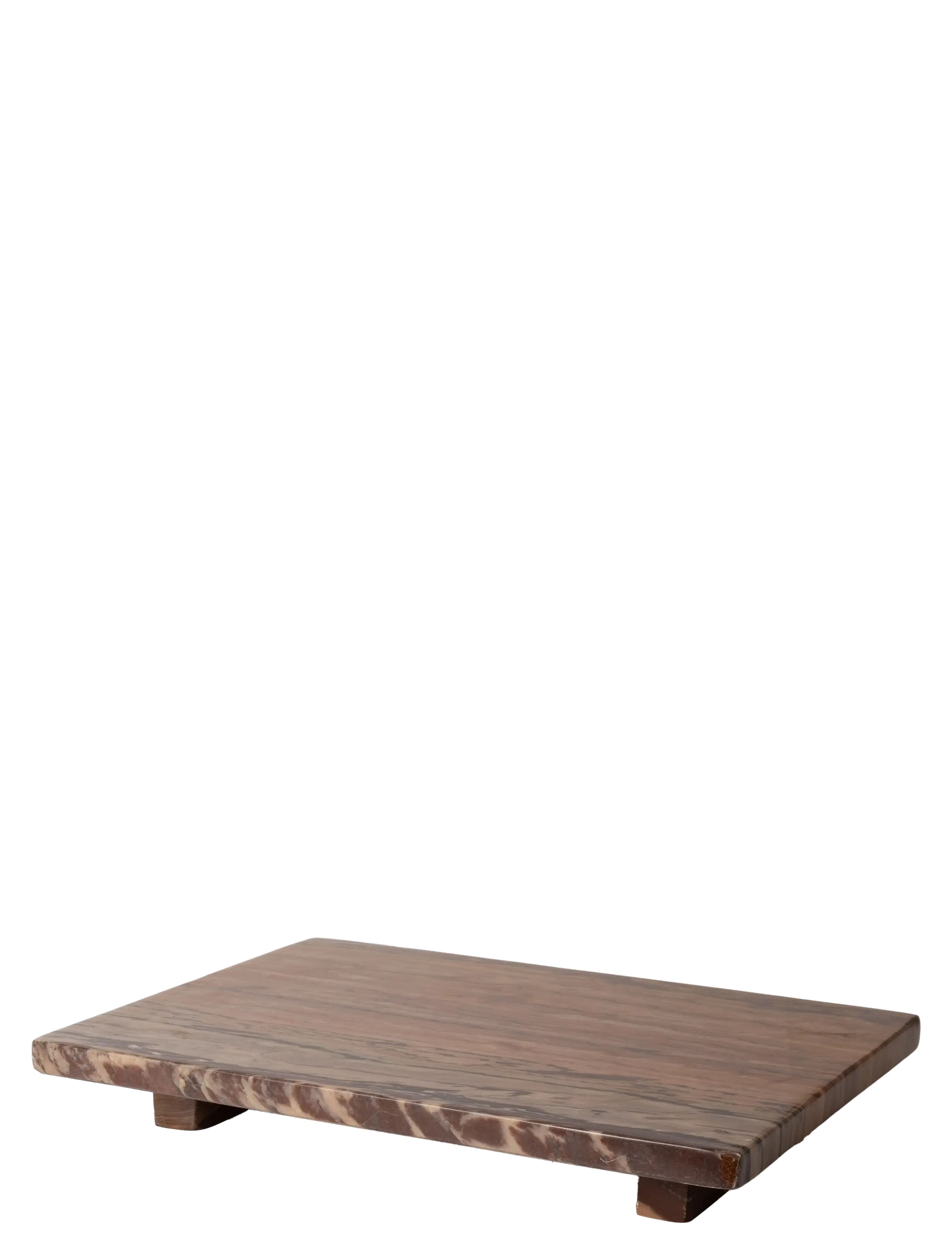 Au Maison Cutting board, marble, dark brown, 23x31 cm - Küchenzubehör - DARK BROWN / brown