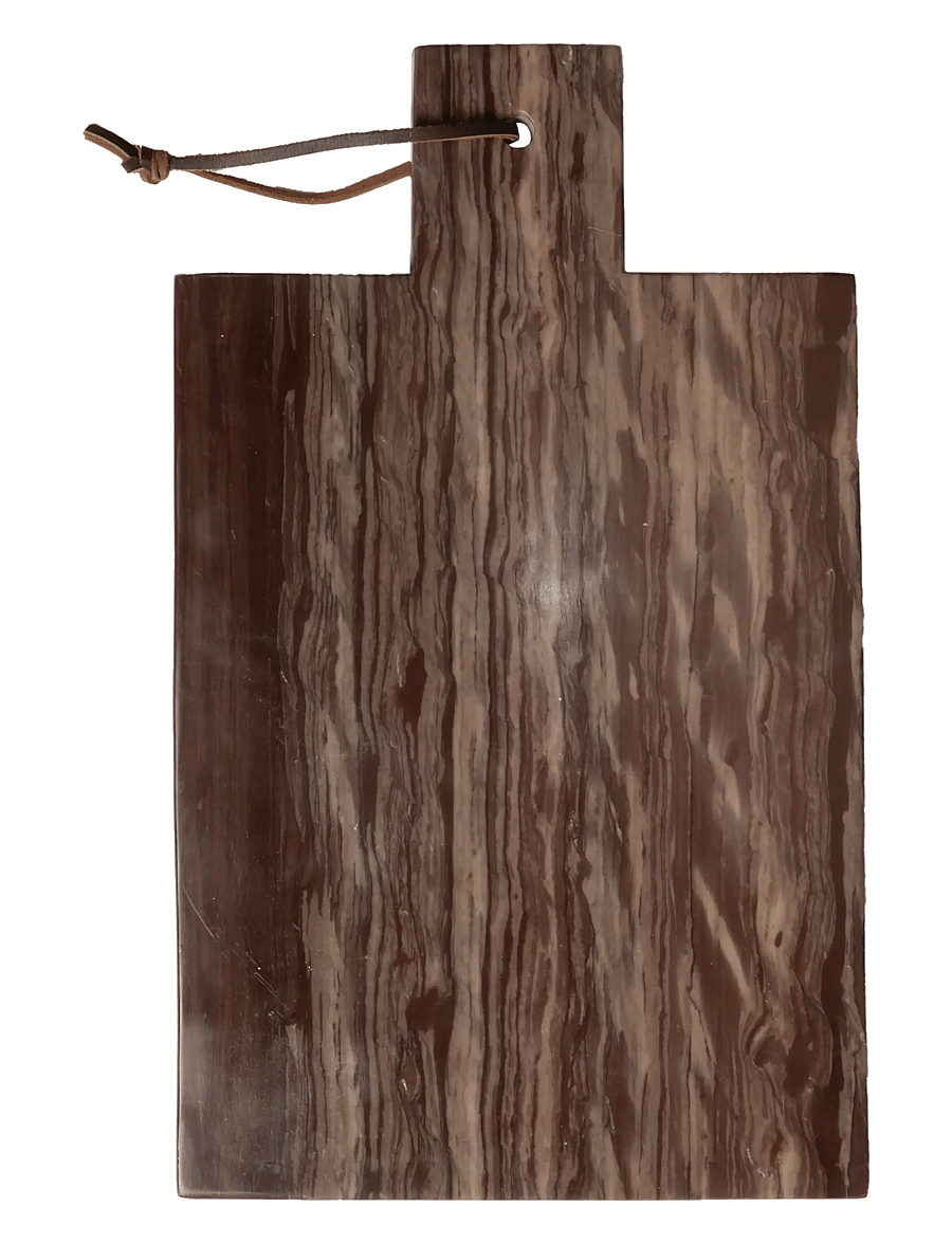 Au Maison - Cutting board, marble, dark brown, 39x23 cm - deski do krojenia - dark brown - 0