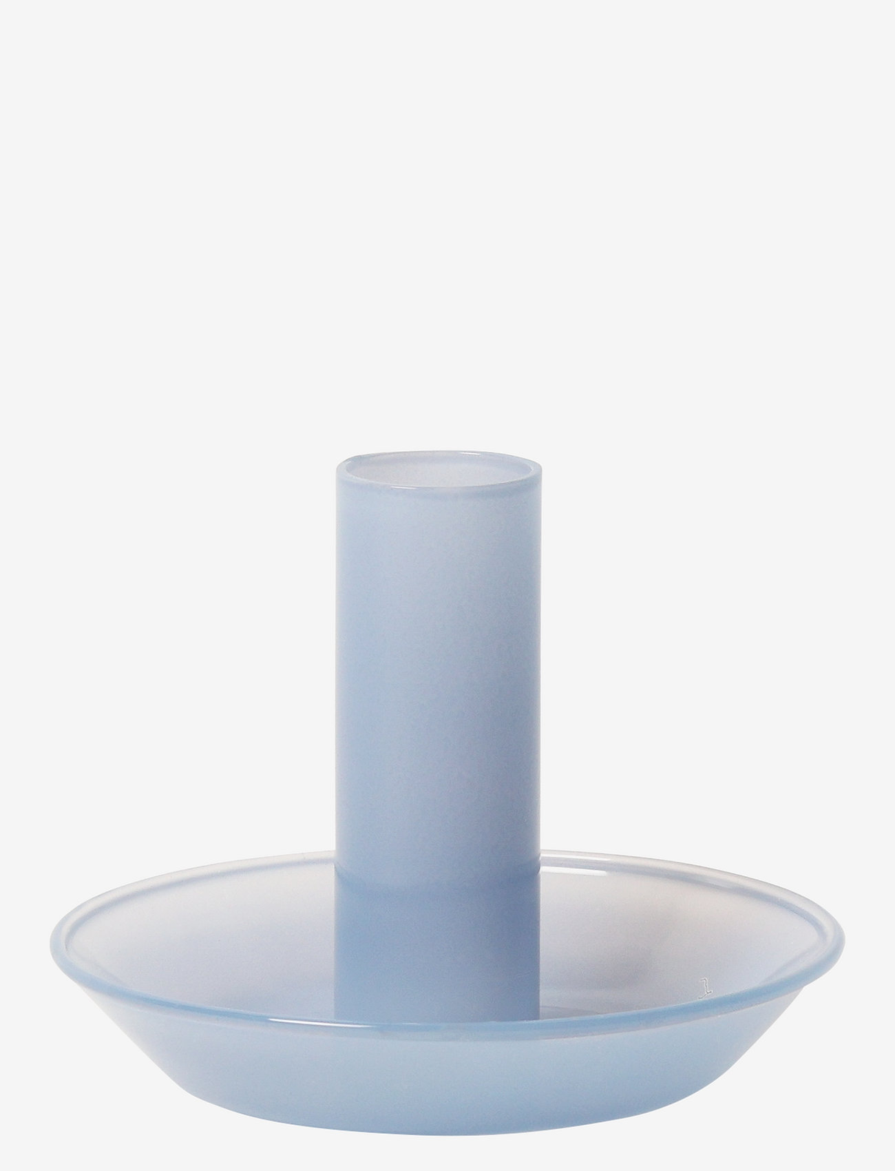 Au Maison - Glass candle holder - sky blue - 0