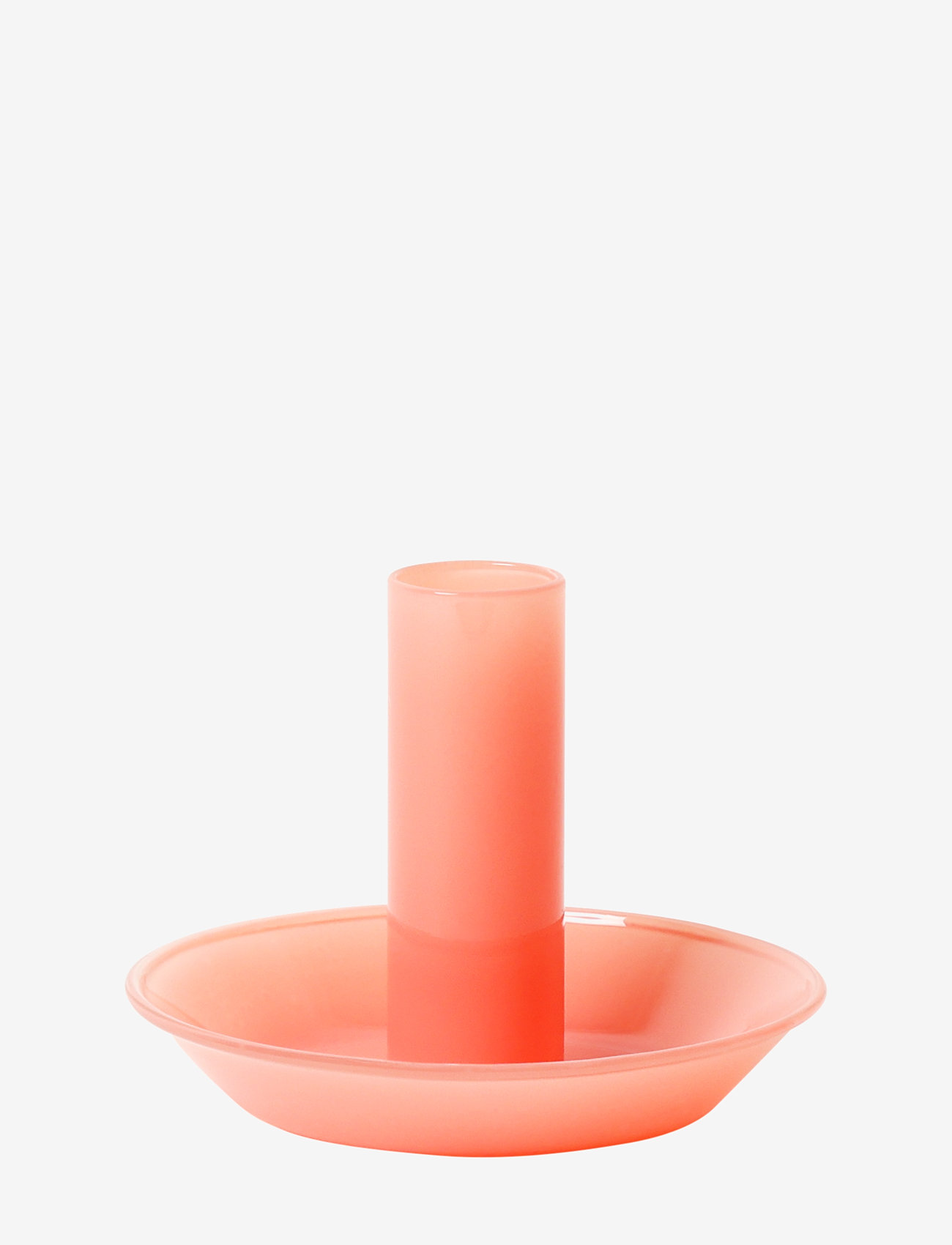 Au Maison - Glass candle holder - rose - 0