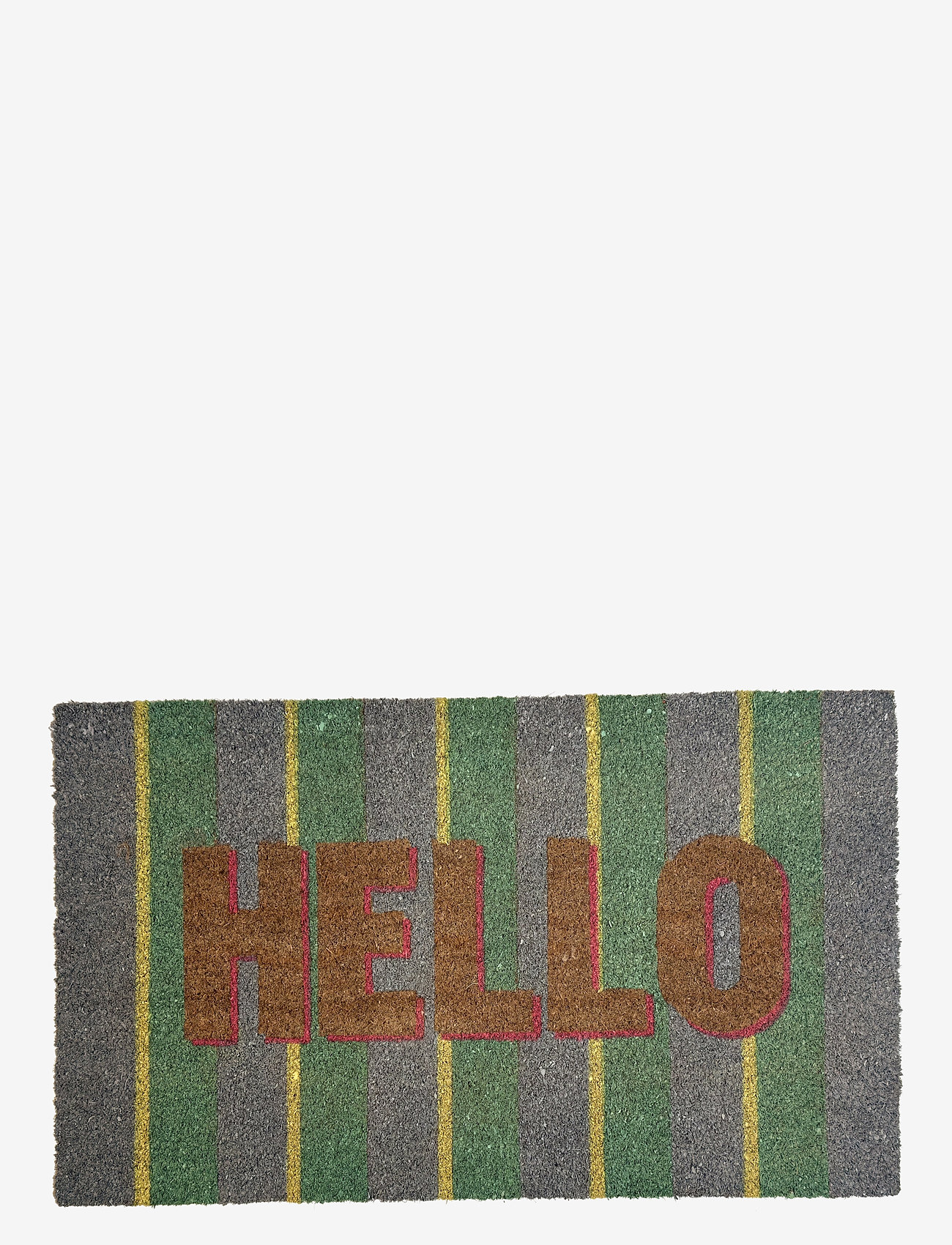 Au Maison - Doormat - laveste priser - mint, yellow & pink - 0