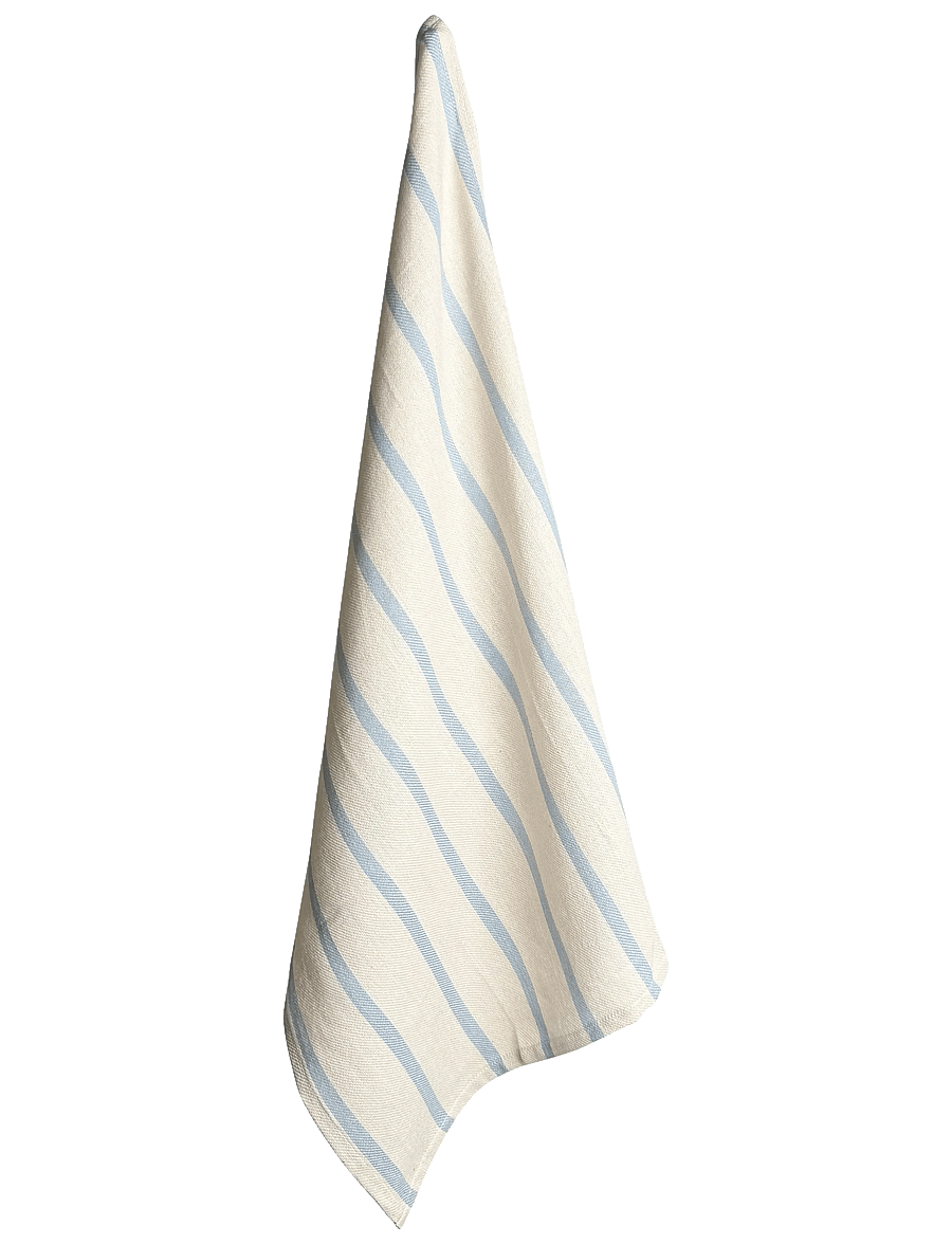 Au Maison - Tea towel - die niedrigsten preise - dusty blue/creme - 0