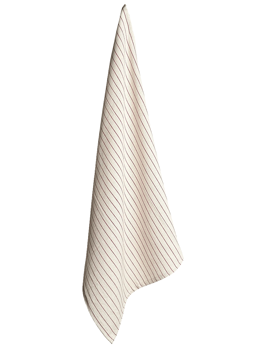 Au Maison - Tea towel - küchenhandtücher - creme/maroon - 0