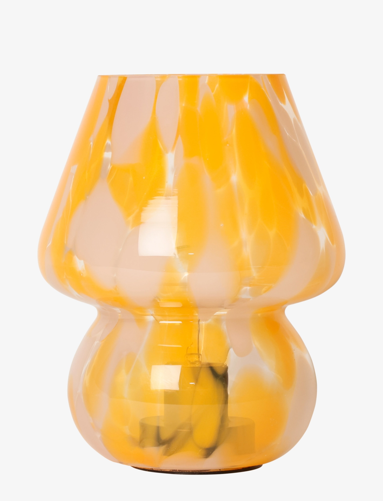 Au Maison Joyful Lamp, Bordlampe, Orange, Str: H19CM