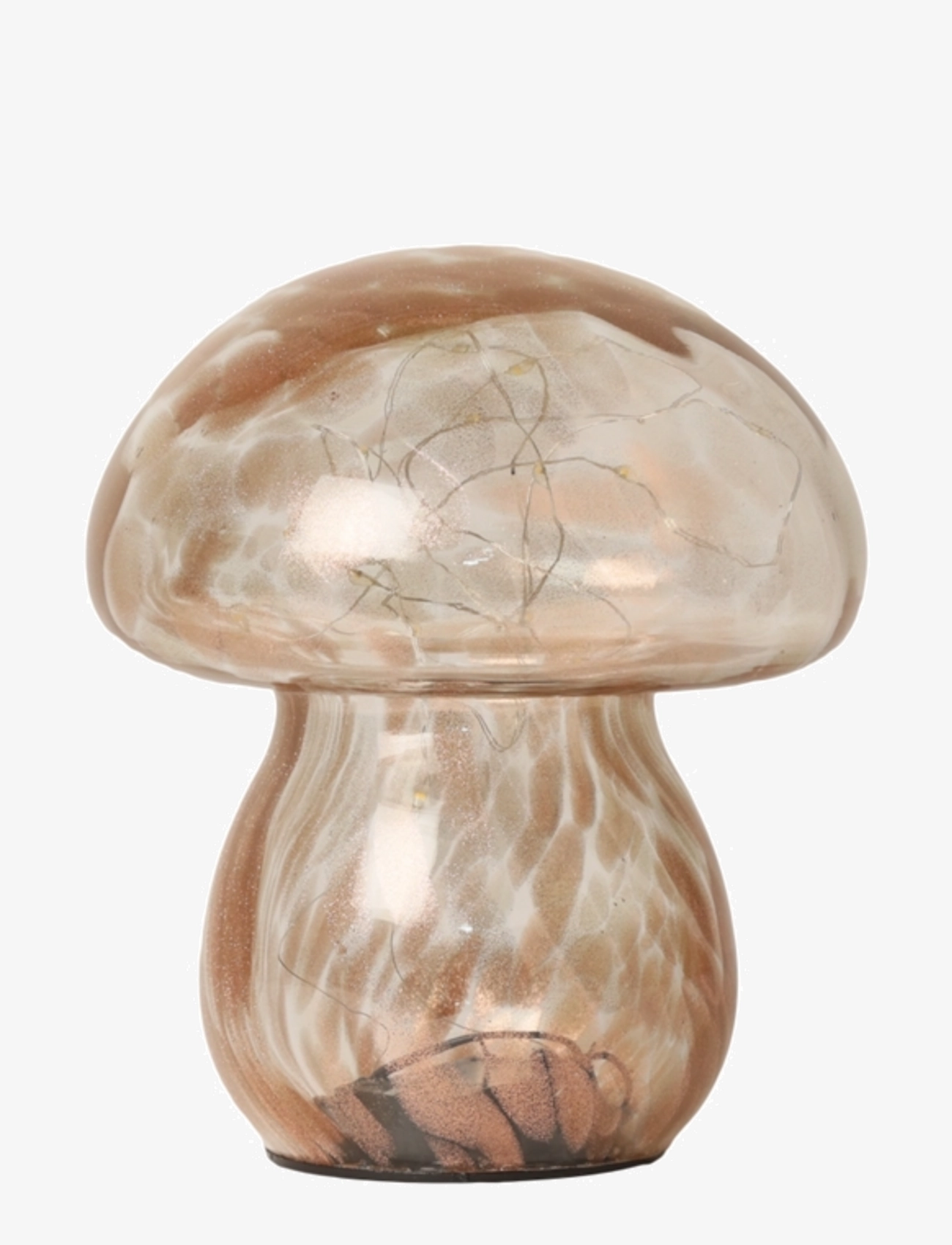 Au Maison Mushy Lamp, H16 cm, Brown, Lamper > Bordlamper, Unisex
