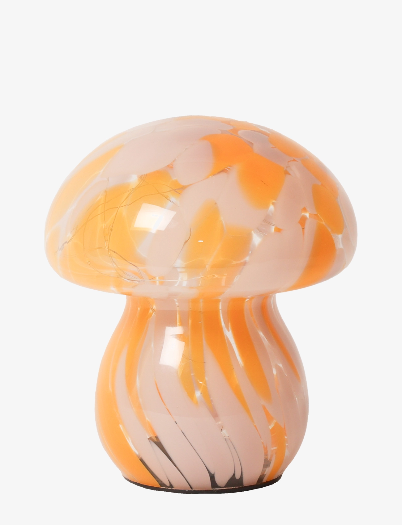 Au Maison Mushy Lamp, H16 cm, Lamps, Orange - Table Homeware