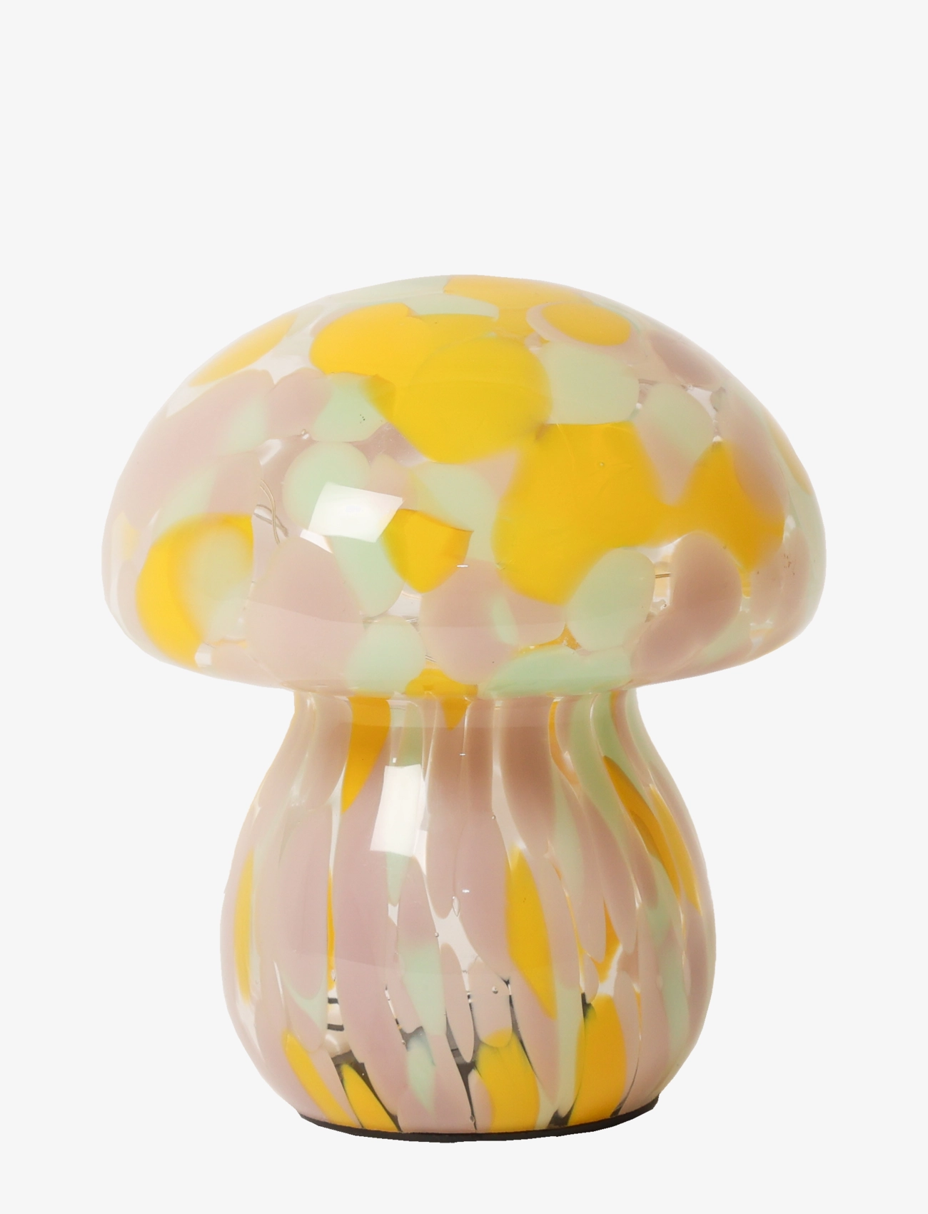 Au Maison Mushy Lamp, H16 cm, Lamps, Gelb - Table Homeware