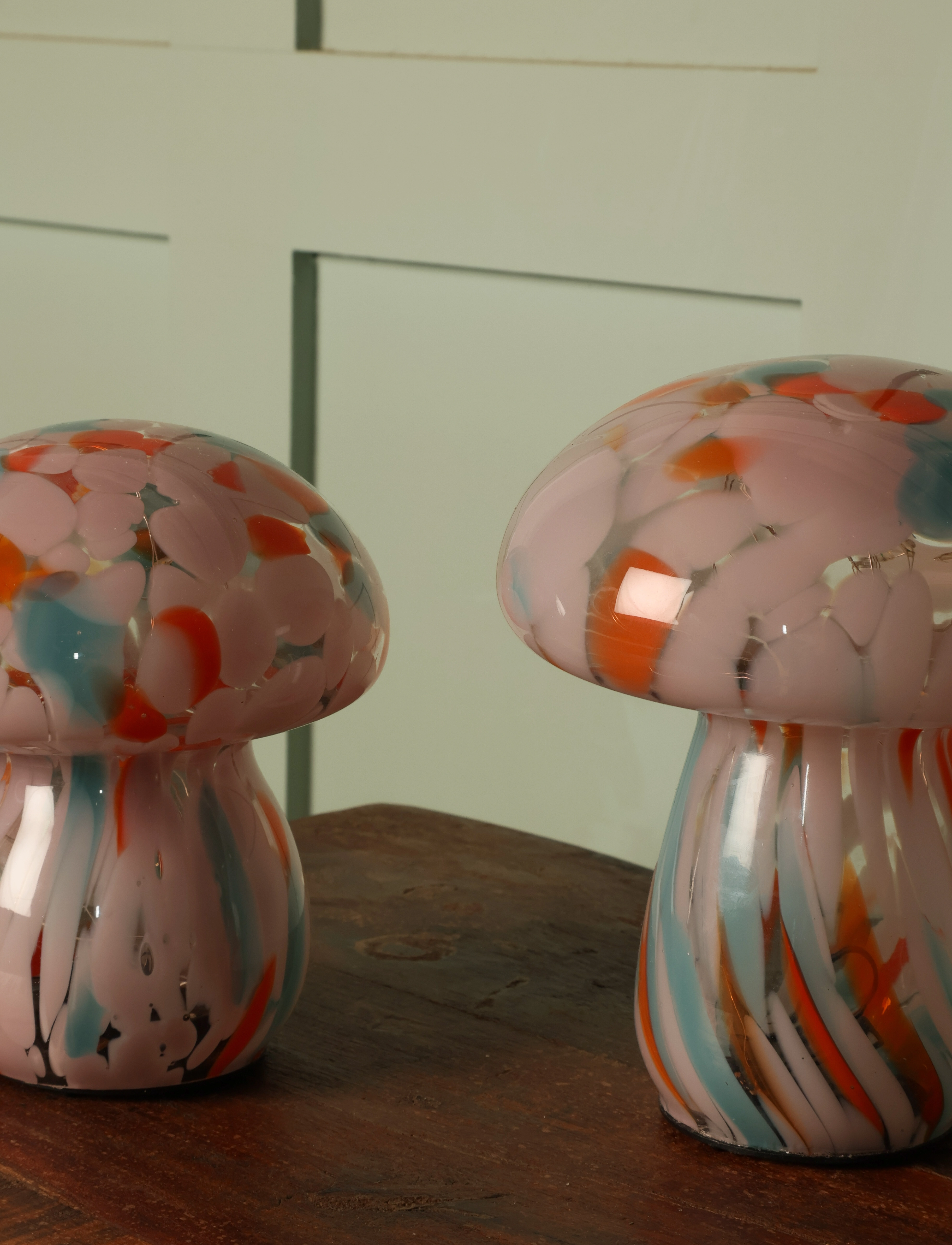 Au Maison Mushy Lamp, H16 cm, Lamps, Rosa - Table Homeware