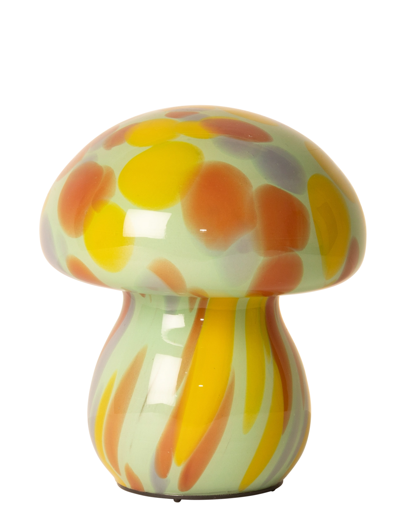 Au Maison Mushy Lamp, H 16 cm, Lamps, Grün - Table Homeware