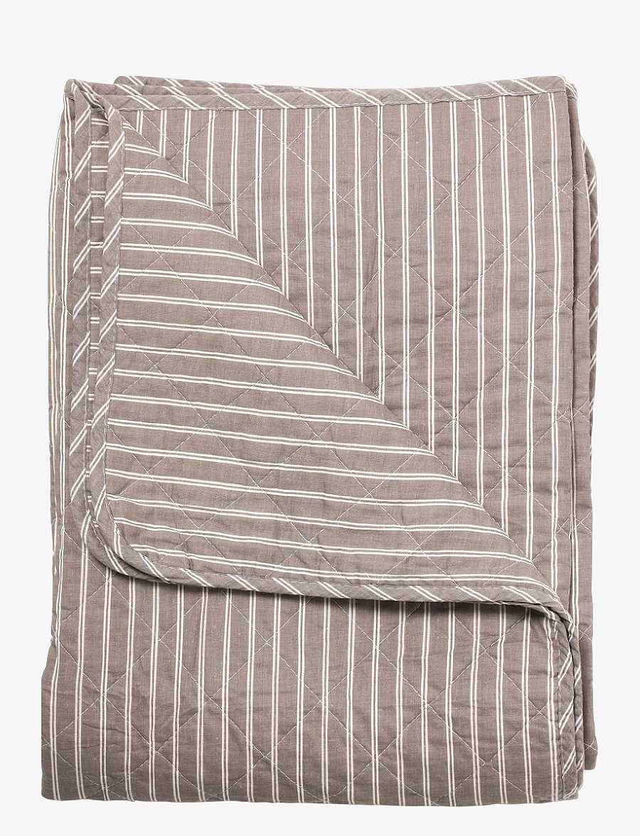Au Maison - Quilt - decken - charcoal - 1