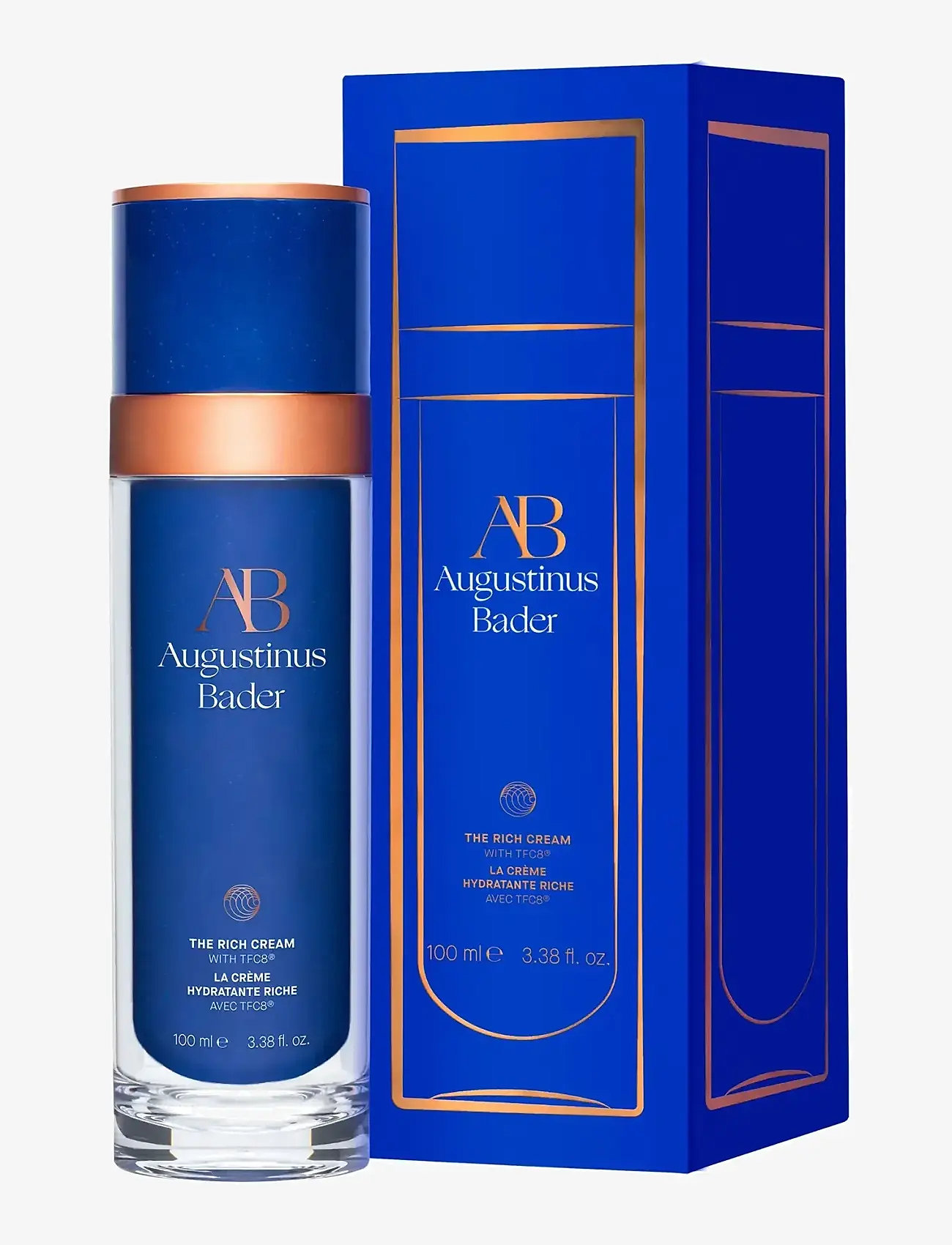 Augustinus Bader - AUG RICH CREAM 100ML - dagkräm - clear - 4