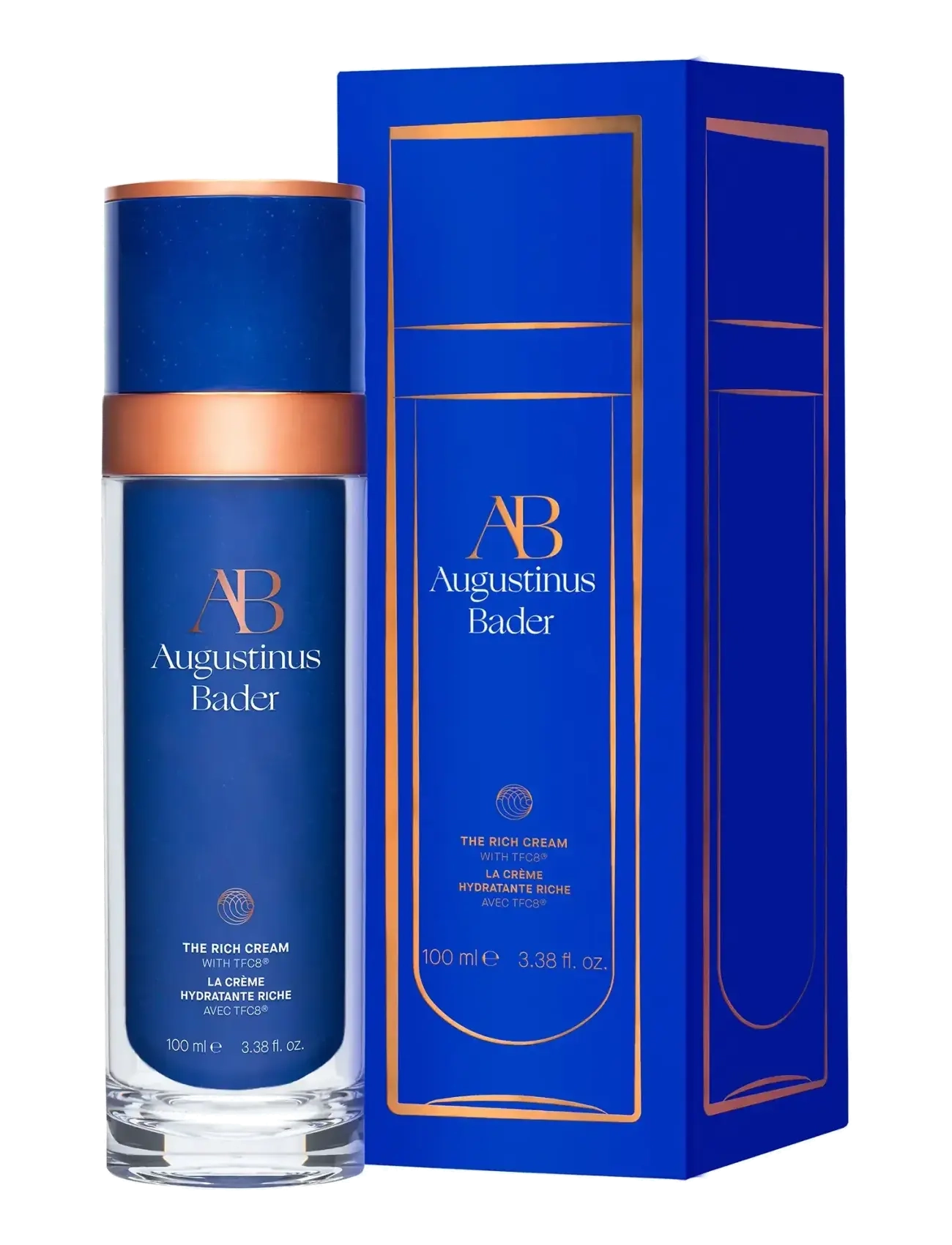 Augustinus Bader - AUG RICH CREAM 100ML - dagkrem - clear - 4