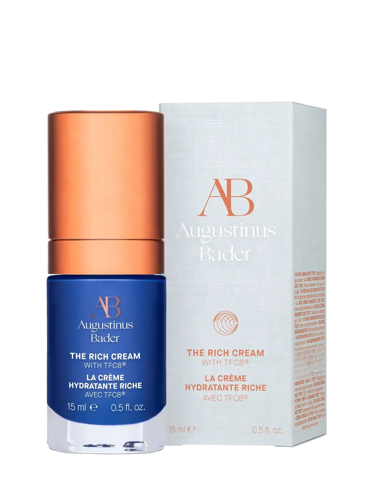 Augustinus Bader - AUG RICH CREAM 15ML - matkakoot ja -pakkaukset - clear - 3