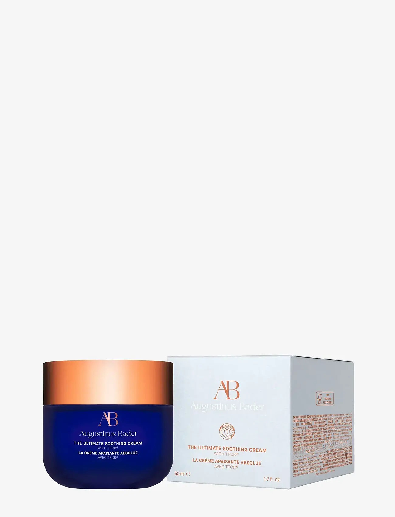 Augustinus Bader - AUG ULTIMATE SOOTHING CRM 50ML - dagkräm - clear - 2