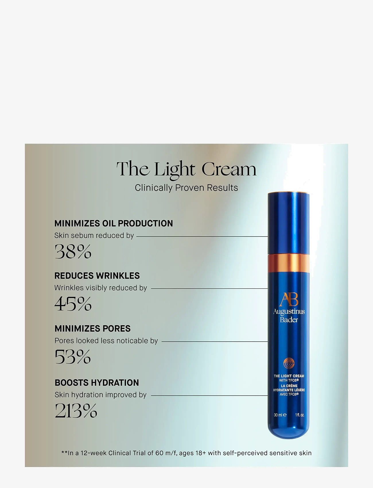 Augustinus Bader - AUG LIGHT CREAM 30ML - dagkräm - clear - 5