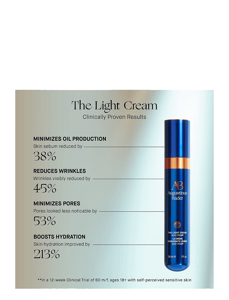 Augustinus Bader - AUG LIGHT CREAM 30ML - dagkräm - clear - 5