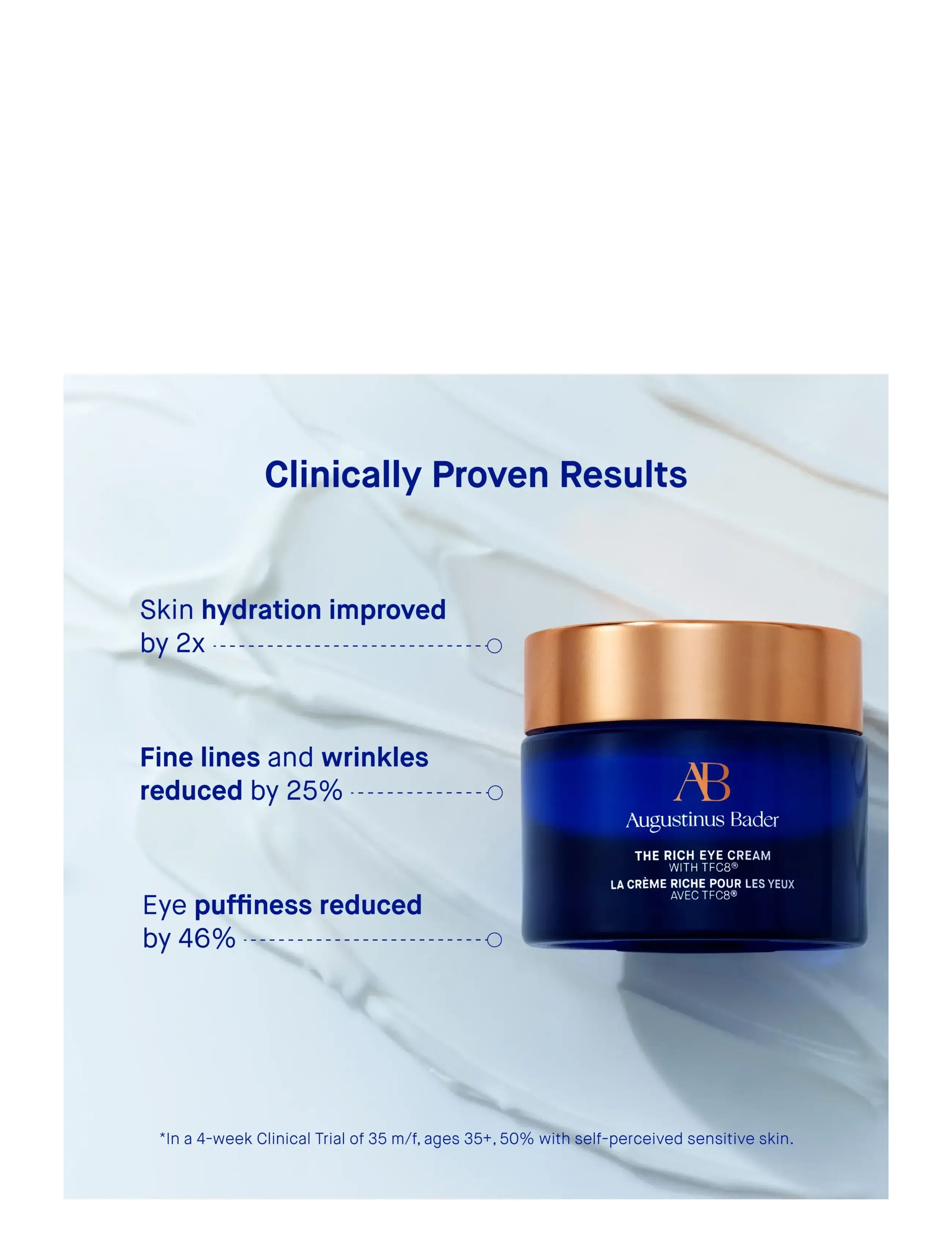 Augustinus Bader - AUG THE RICH EYE CREAM 15ML - clear - 5