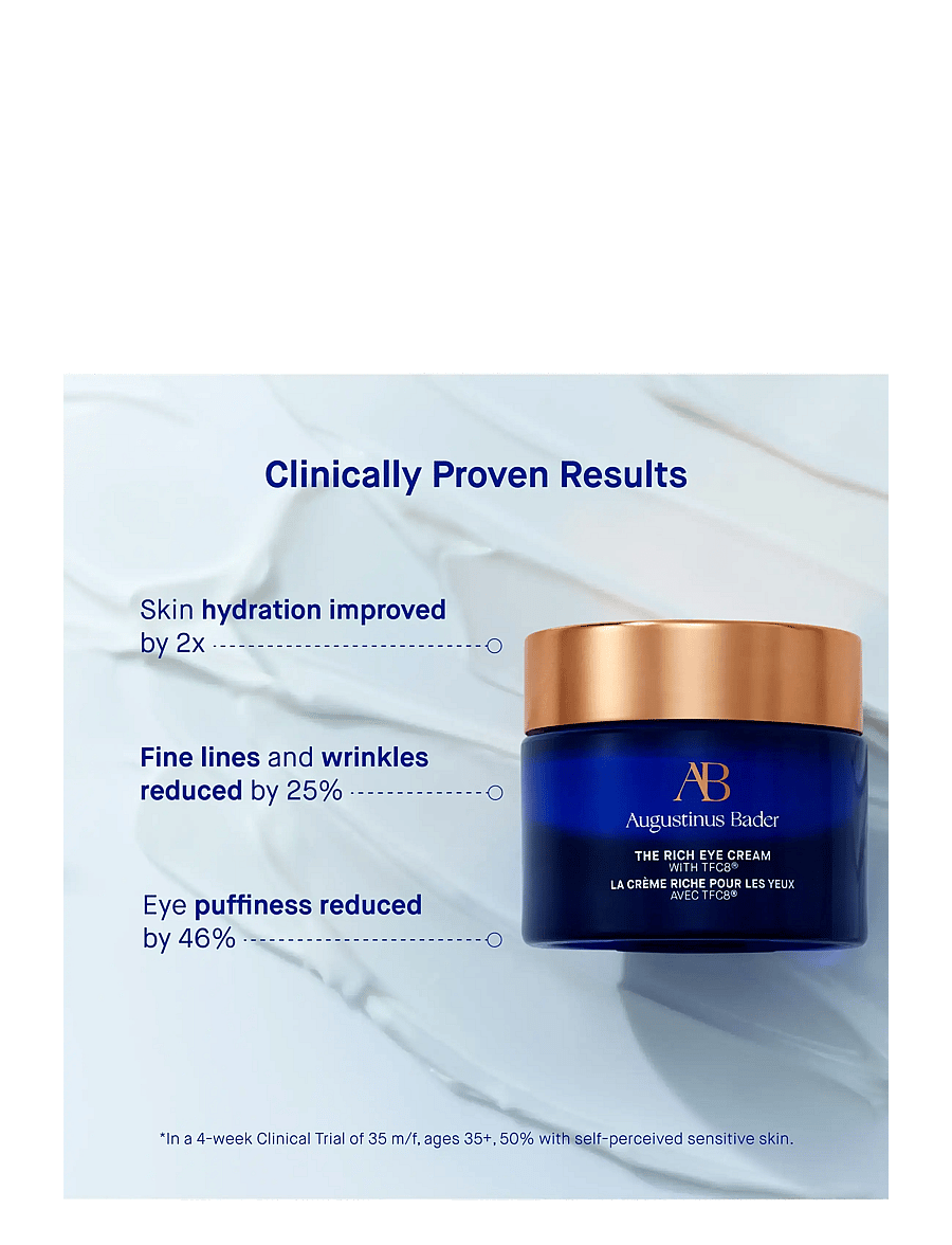 Augustinus Bader - AUG THE RICH EYE CREAM 15ML - augnkrem - clear - 5