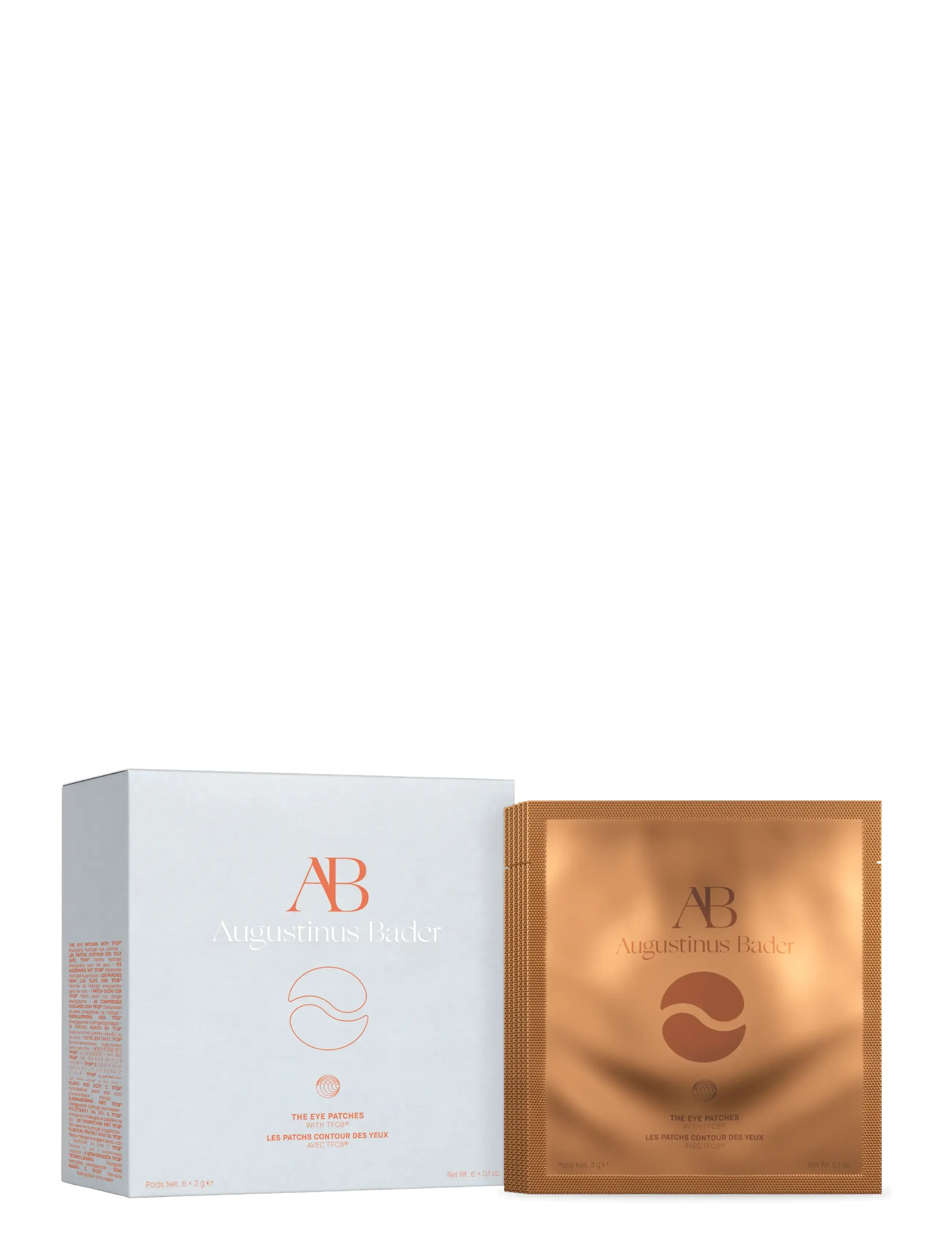 Augustinus Bader - AUG  EYE PATCHES 6x3G - Øjenmasker - clear - 4