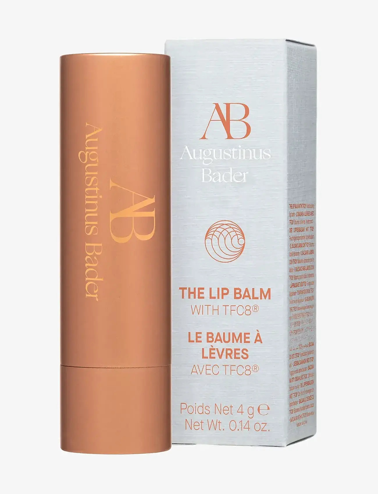 Augustinus Bader - AUG THE LIP BALM 4G - læbepomade - clear - 4