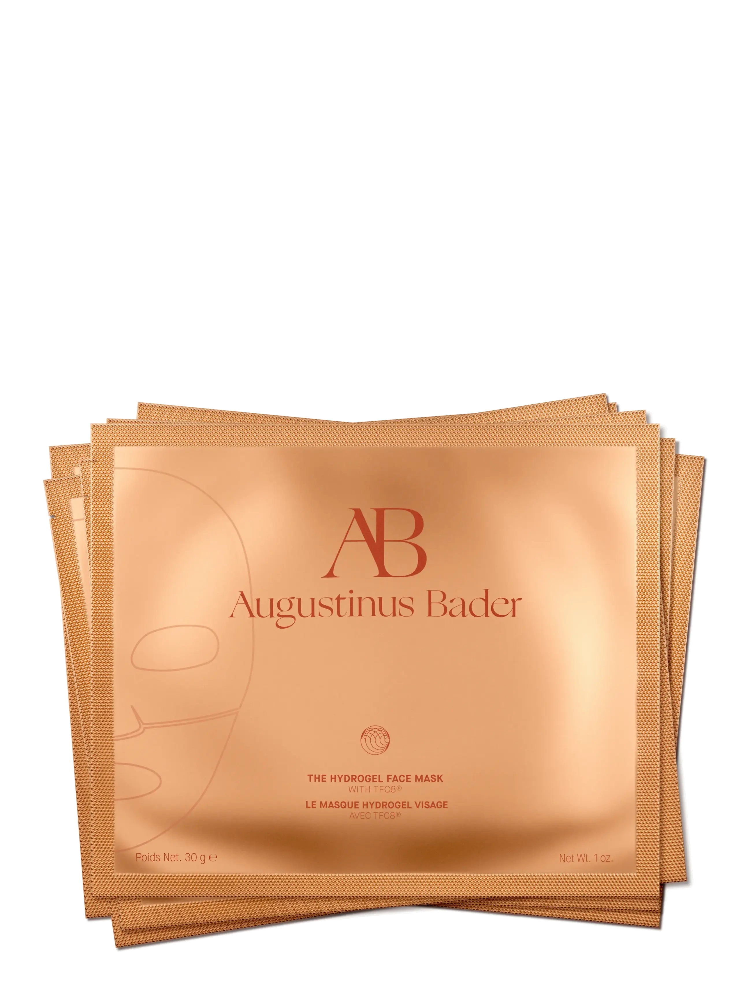 Augustinus Bader - AUG THE HYDROGEL FACEMASK 6PCK - sheet masks - clear - 1