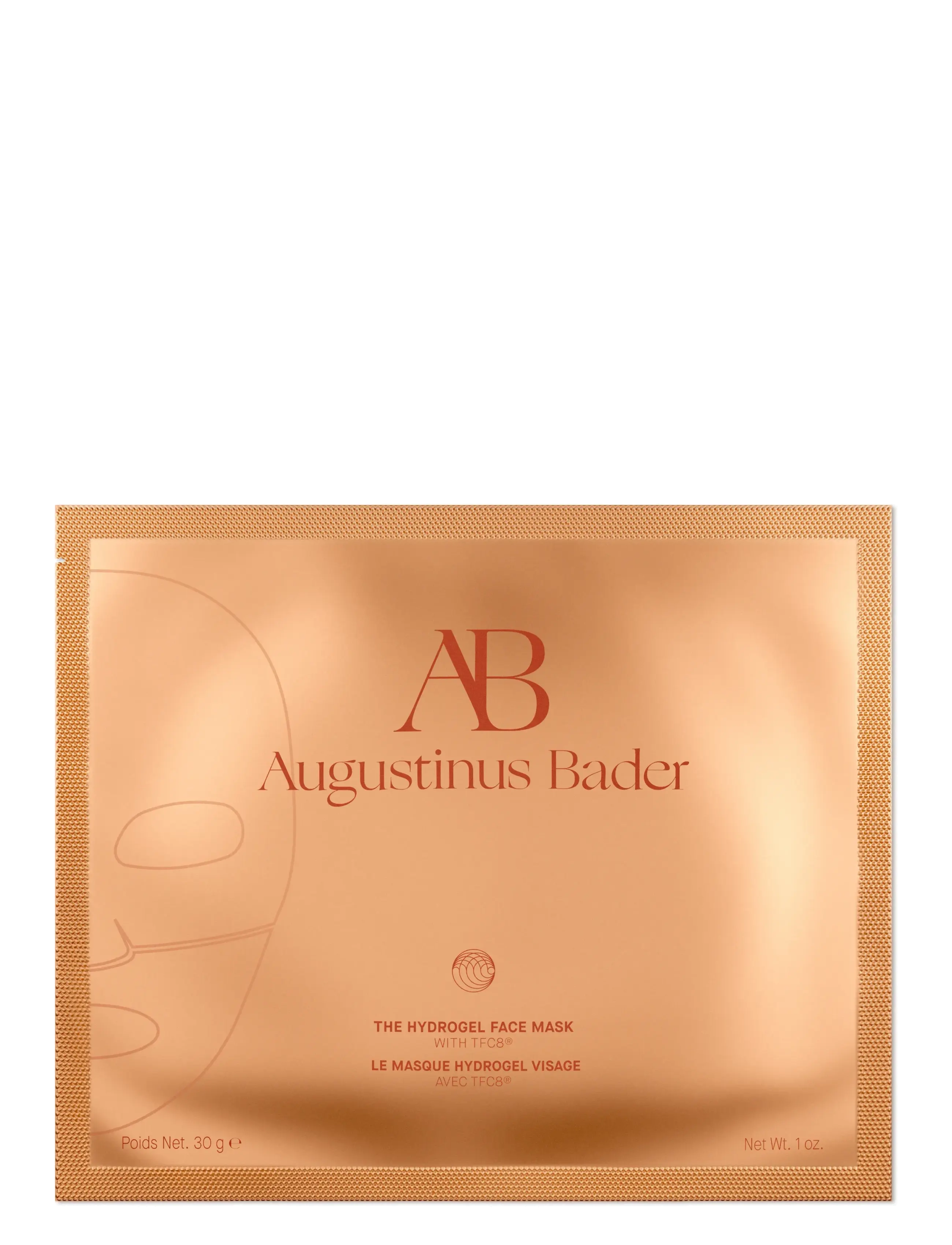 Augustinus Bader - AUG THE HYDROGEL FACEMASK SING - sheet masks - clear - 1