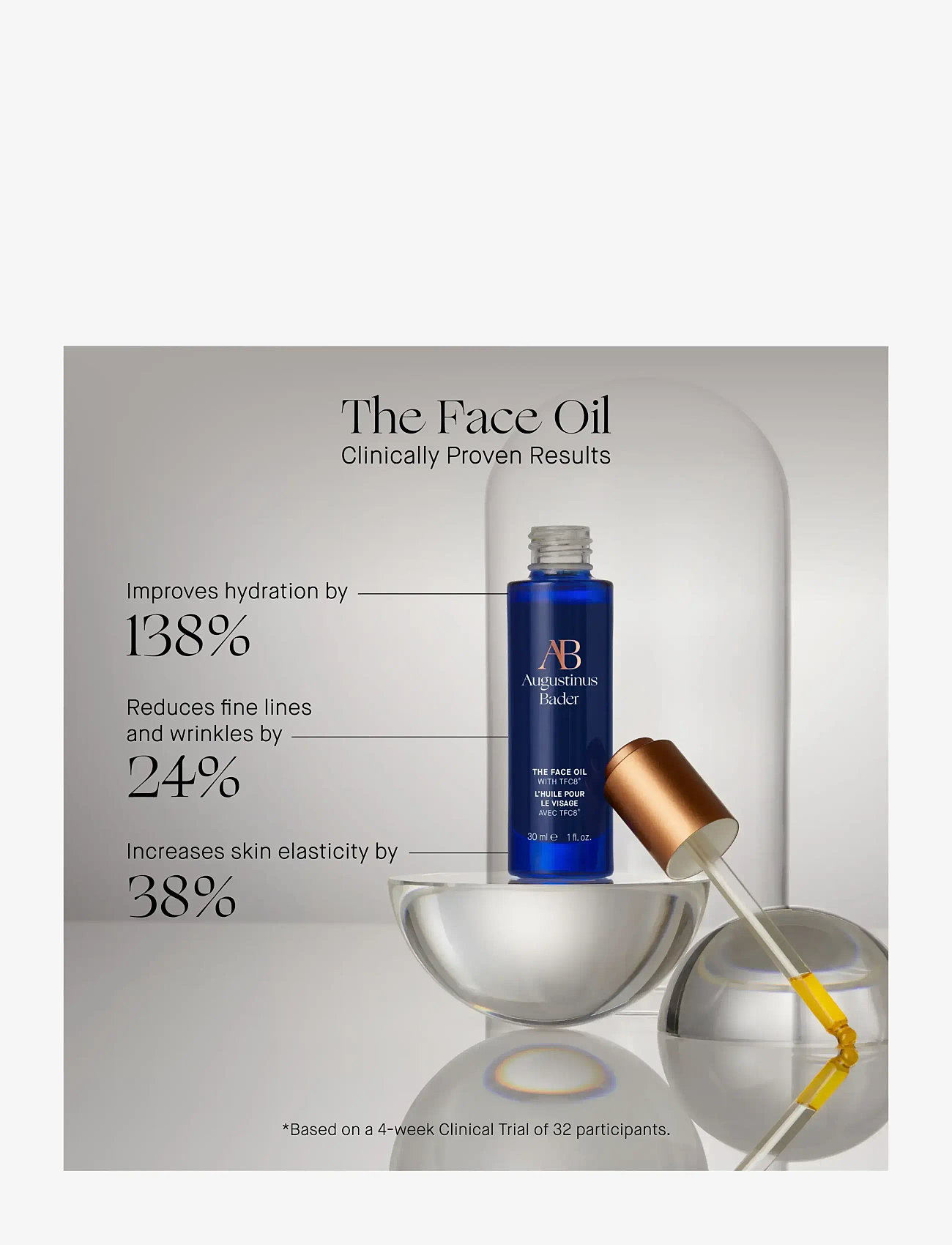Augustinus Bader - AUG THE FACE OIL 10ML - rejsestørrelser & kits  - clear - 5