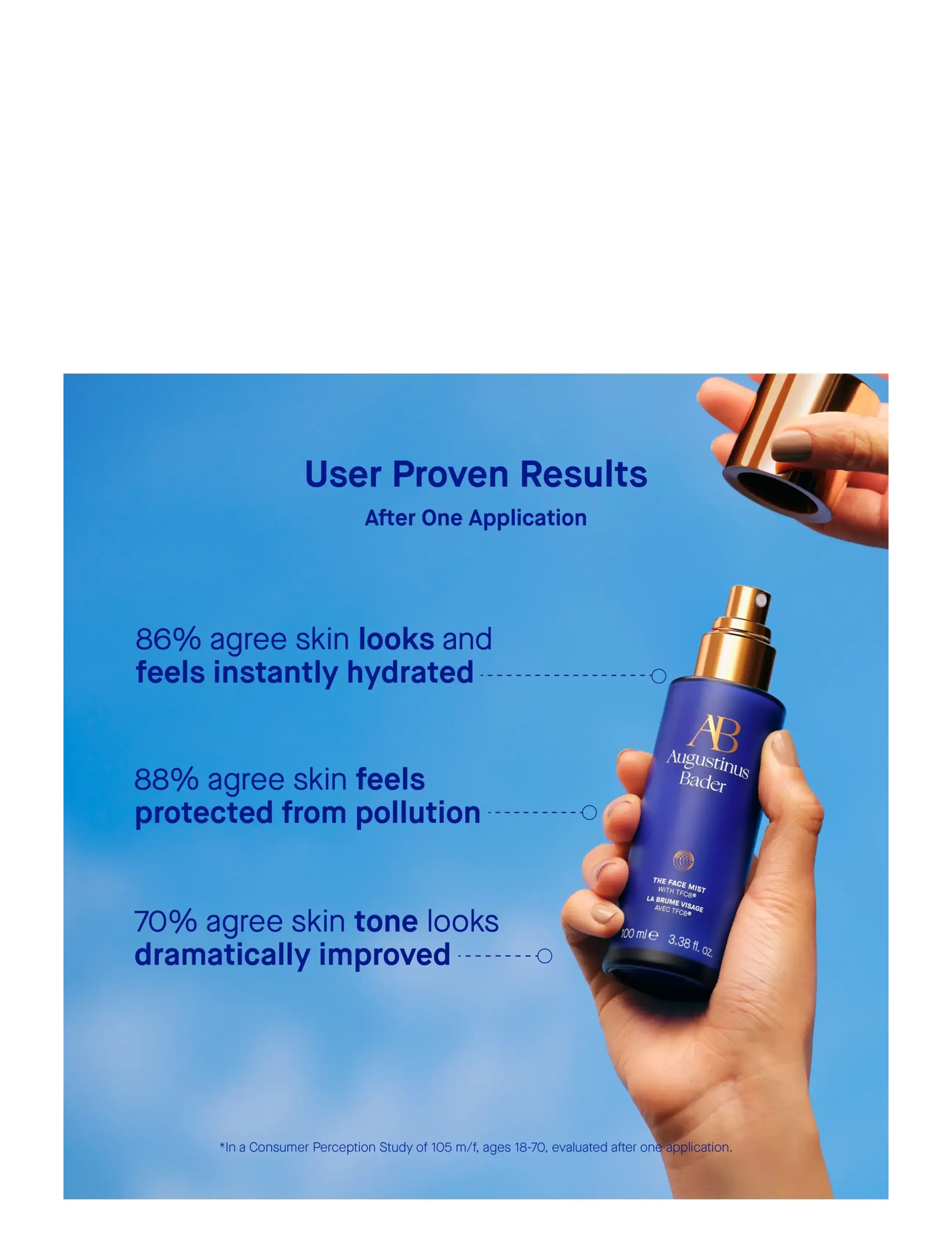 Augustinus Bader Aug Face Mist rengöring & peeling dam – bild 6