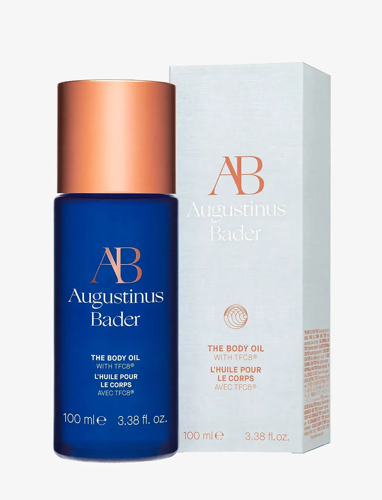 Augustinus Bader - AUG BODY OIL 100ML - kropsolier - clear - 3