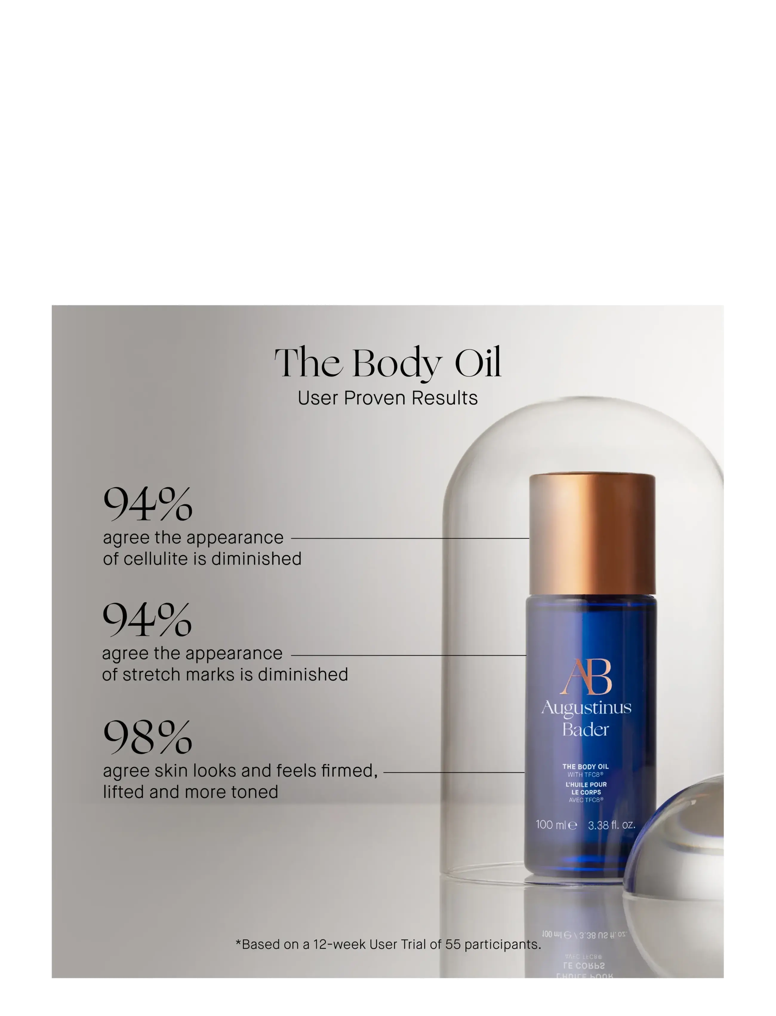 Augustinus Bader - AUG BODY OIL 100ML - rejsestørrelser & kits  - clear - 5