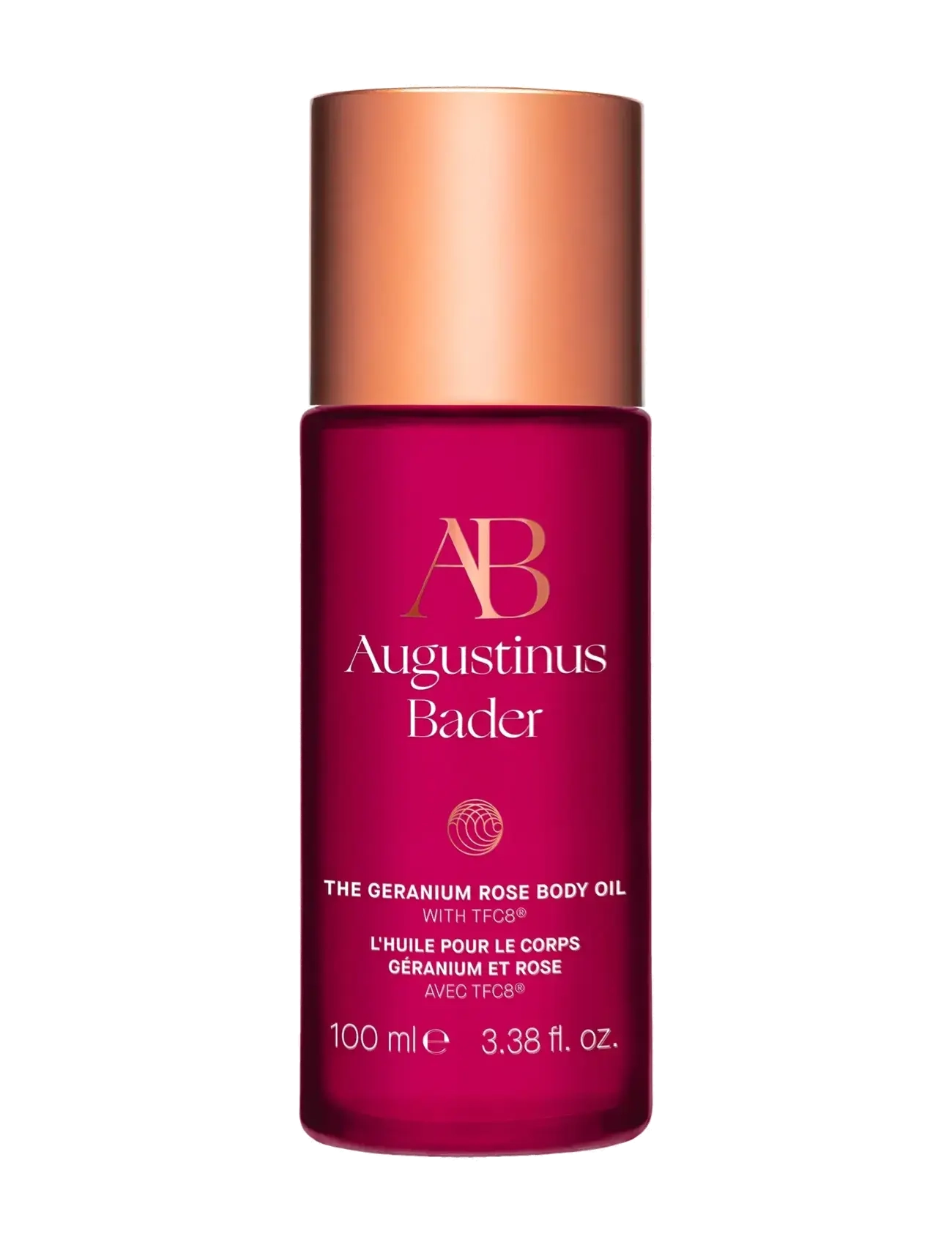 Augustinus Bader Aug Geranium Rose Bodyoil100ml, 100 ml, Nude, Krop > Kropsolier, Dame