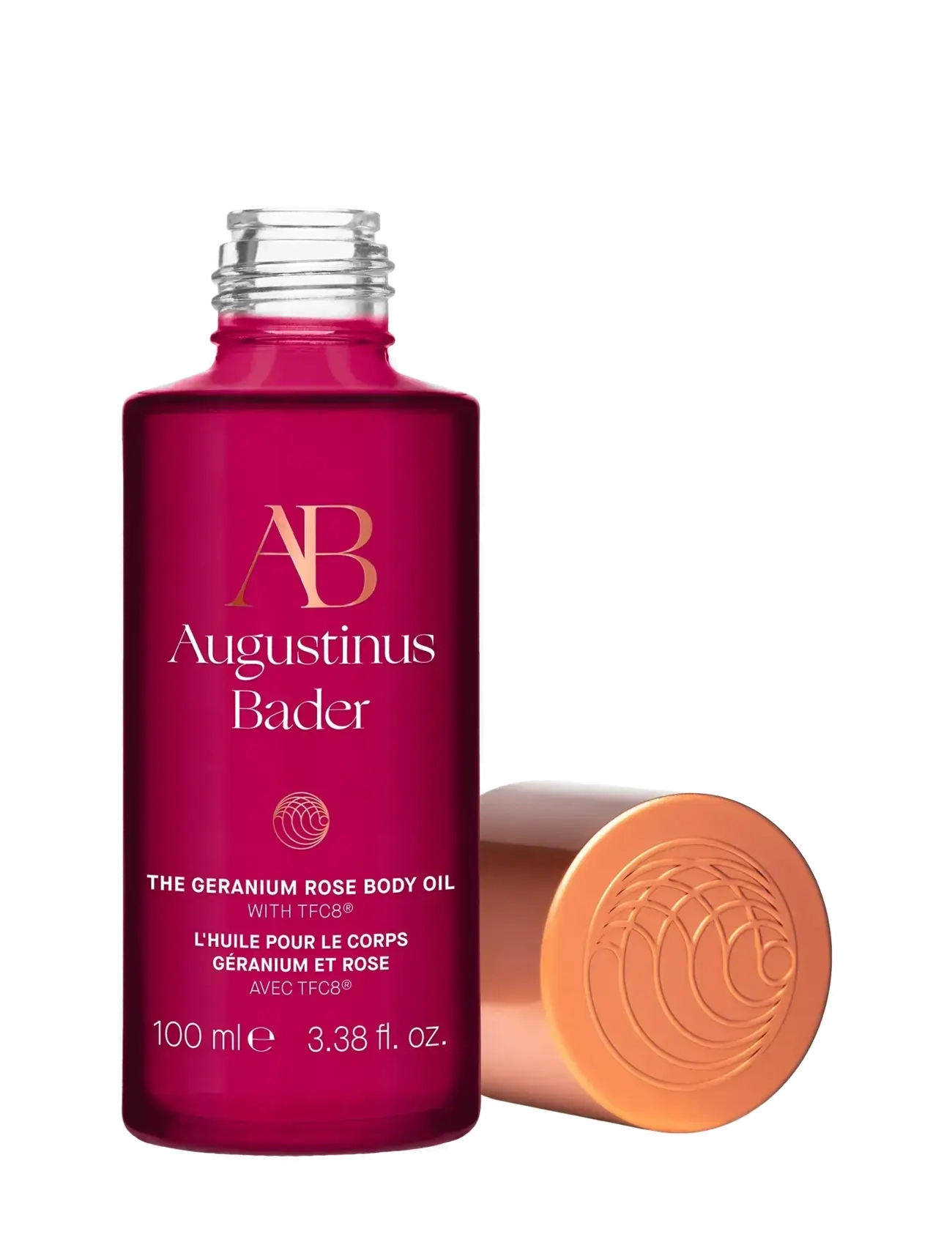 Augustinus Bader - AUG GERANIUM ROSE BODYOIL100ML - rejsestørrelser & kits  - clear - 2