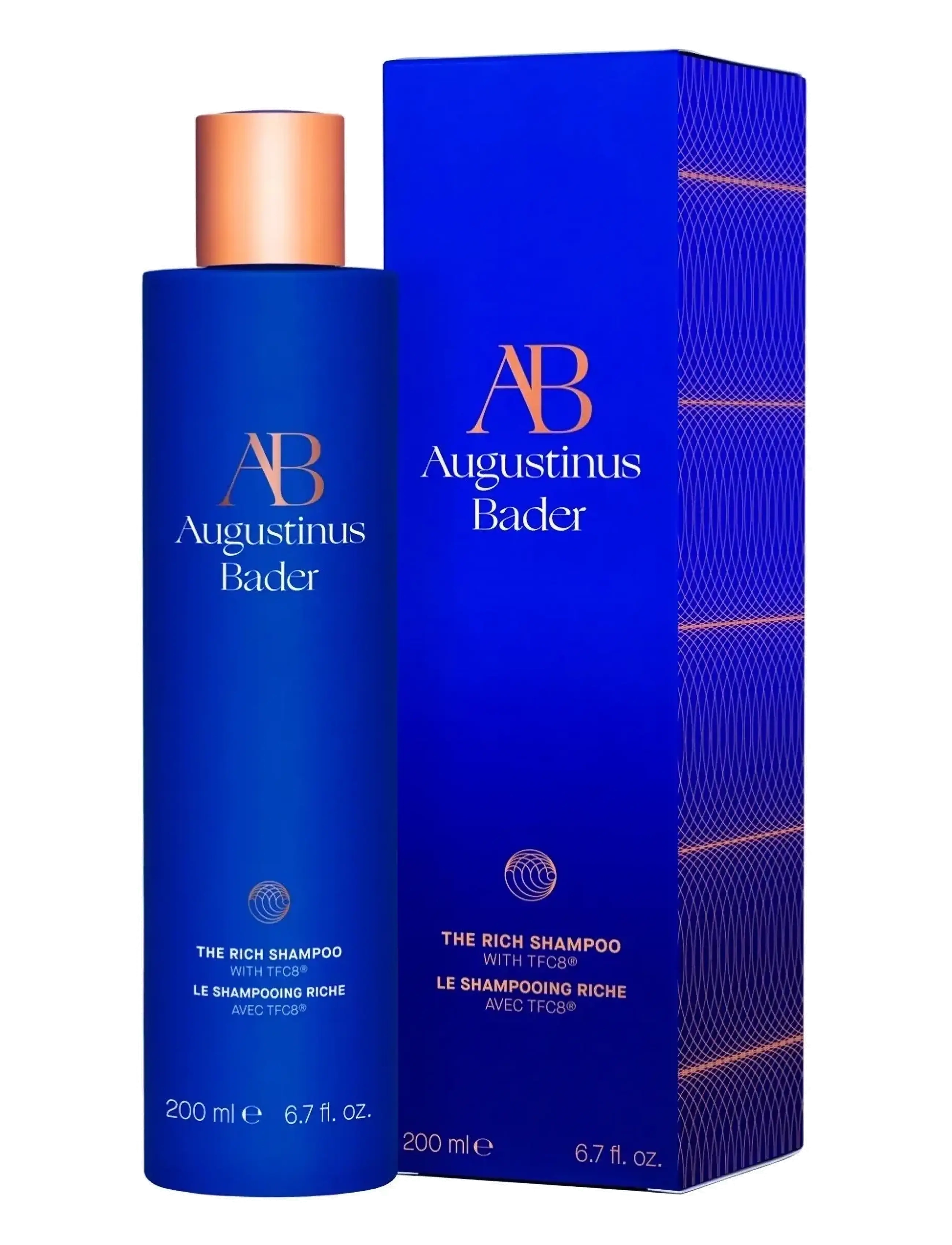 Augustinus Bader AUG RICH SHAMPOO 200ML - Hårplejeprodukter - CLEAR / undefined