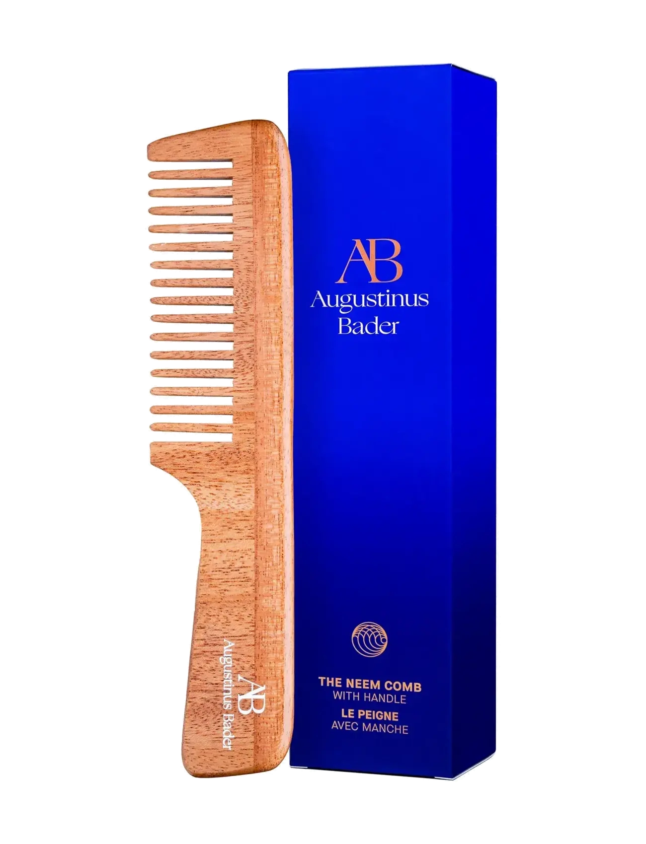 Augustinus Bader - AUG NEEM COMB WITH HANDLE - kammar - clear - 1