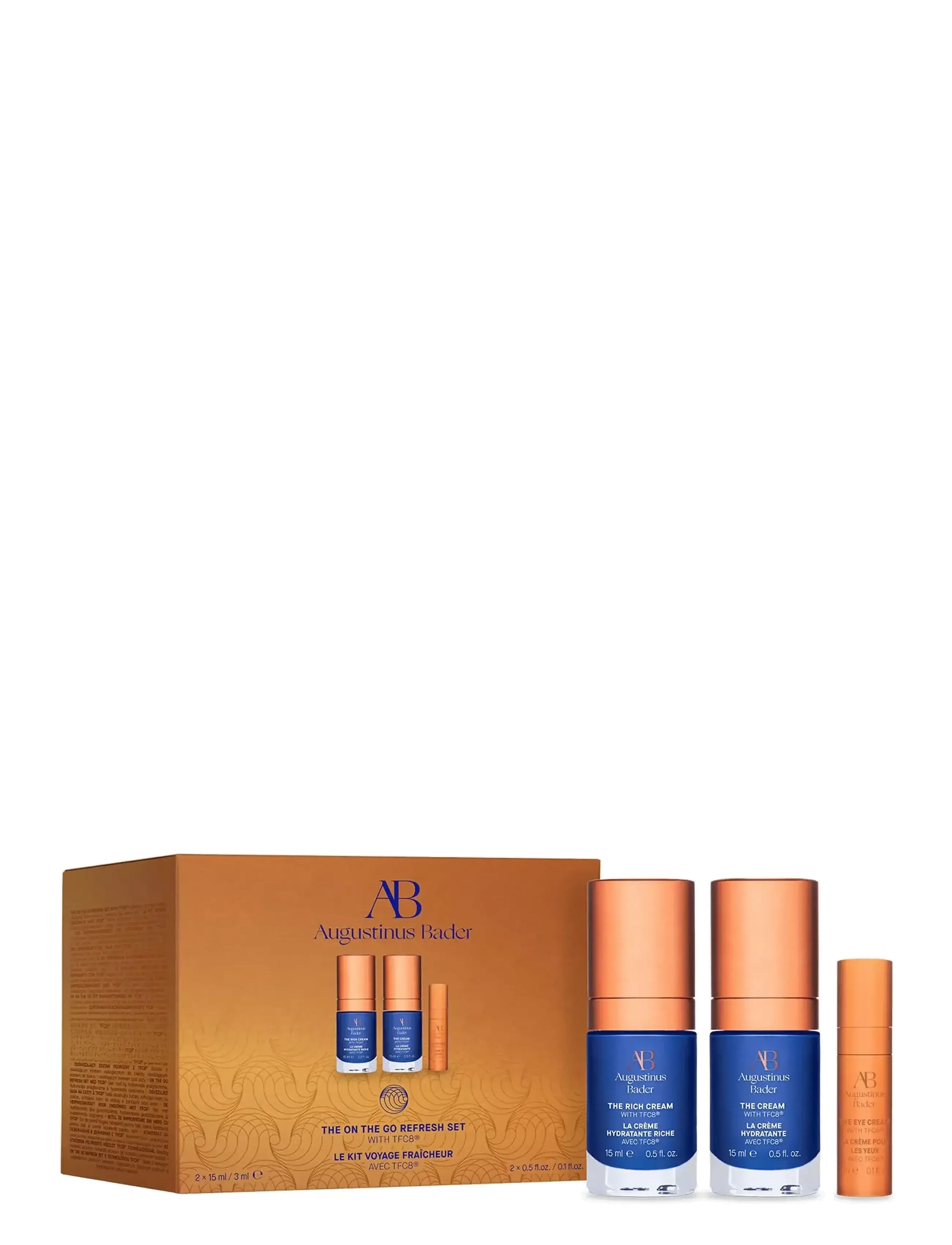 Augustinus Bader AUG ON THE GO REFRESH SET - Födelsedagspresenter - CLEAR / undefined