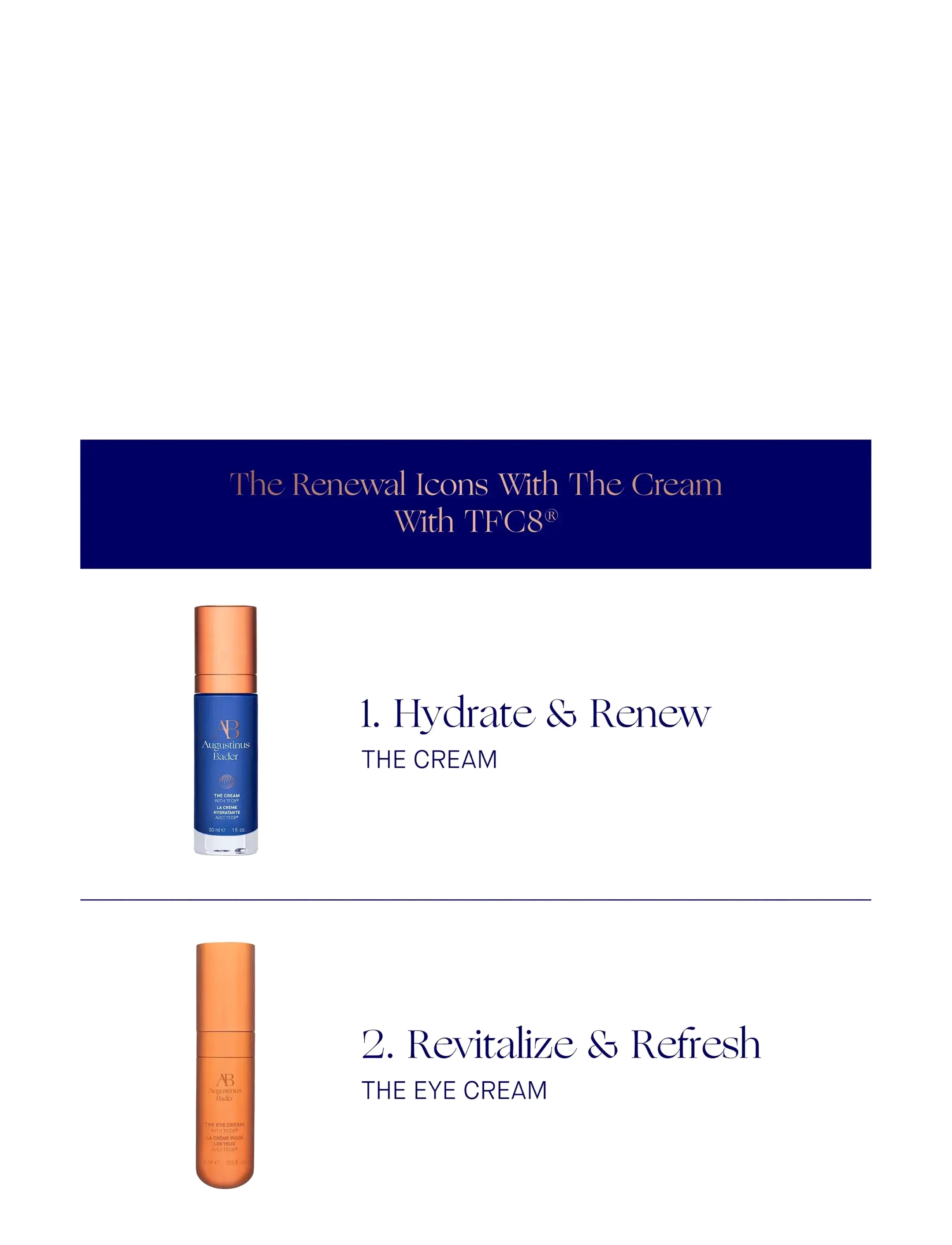 Augustinus Bader - AUG RENEWAL ICONS THE CREAM - til ham - clear - 3