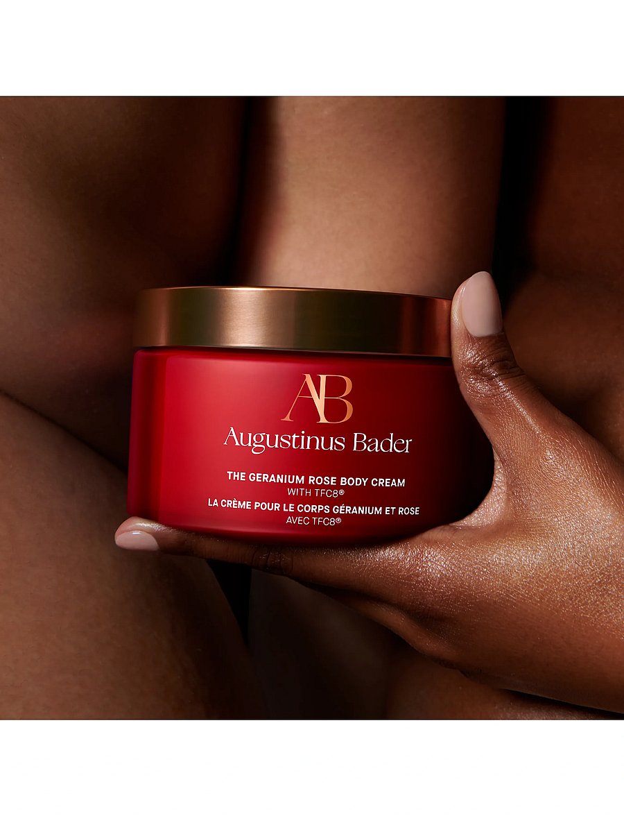 Augustinus Bader - The Geranium Body cream 200 ml - lotion & cream - clear - 0