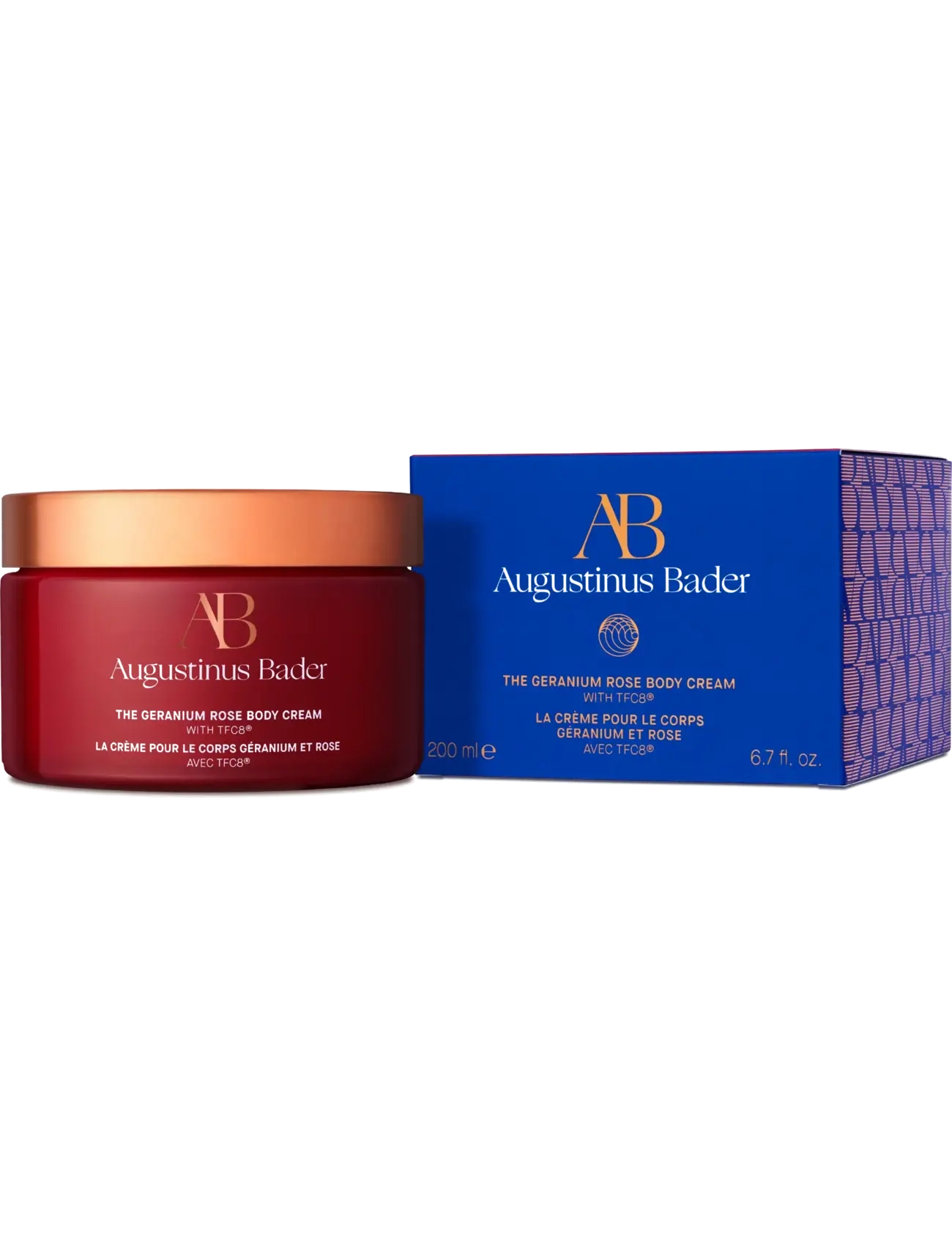 Augustinus Bader - The Geranium Body cream 200 ml - lotion & creme - clear - 3
