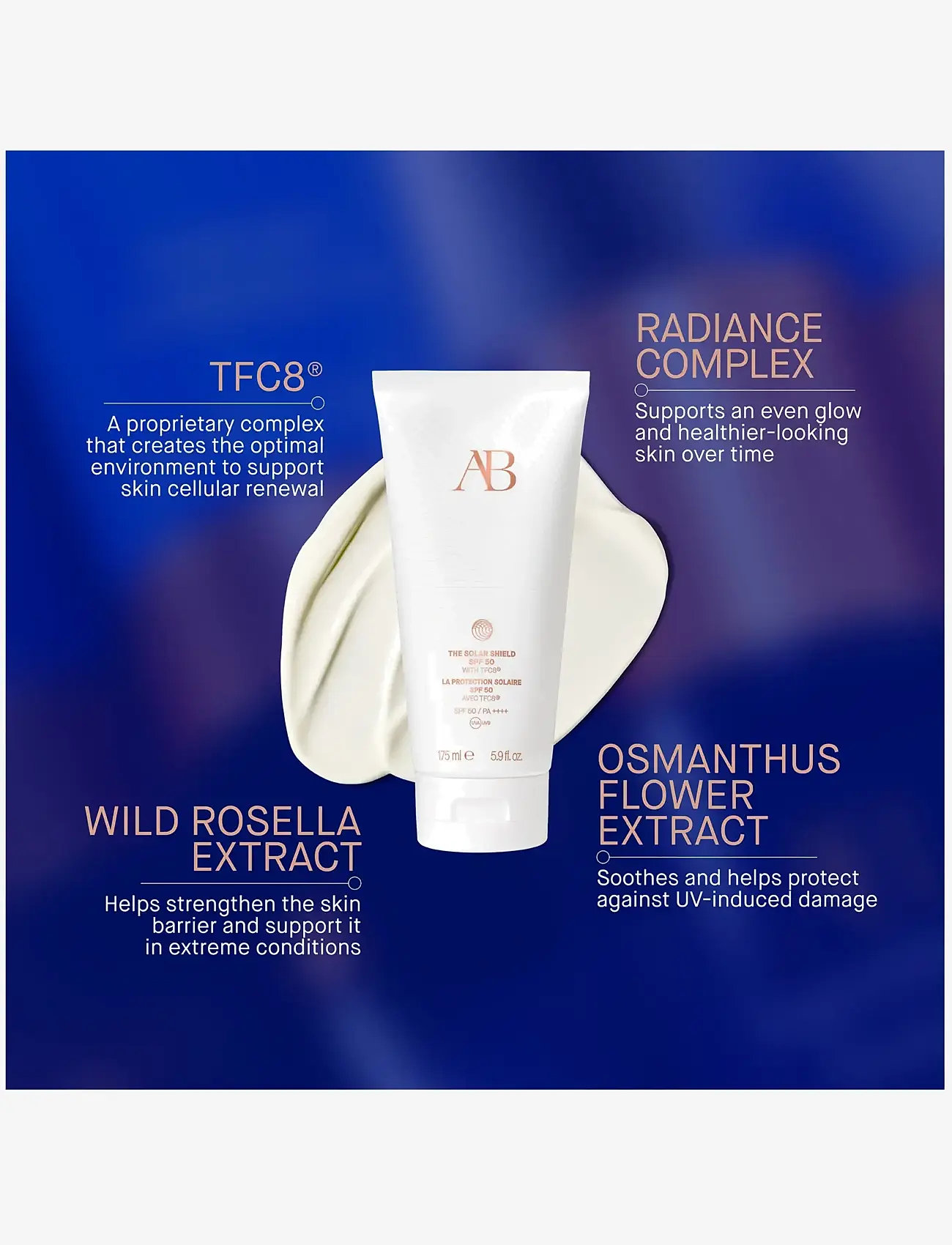 Augustinus Bader - The solar Shield spf 50 200 ml - til kroppen - clear - 5