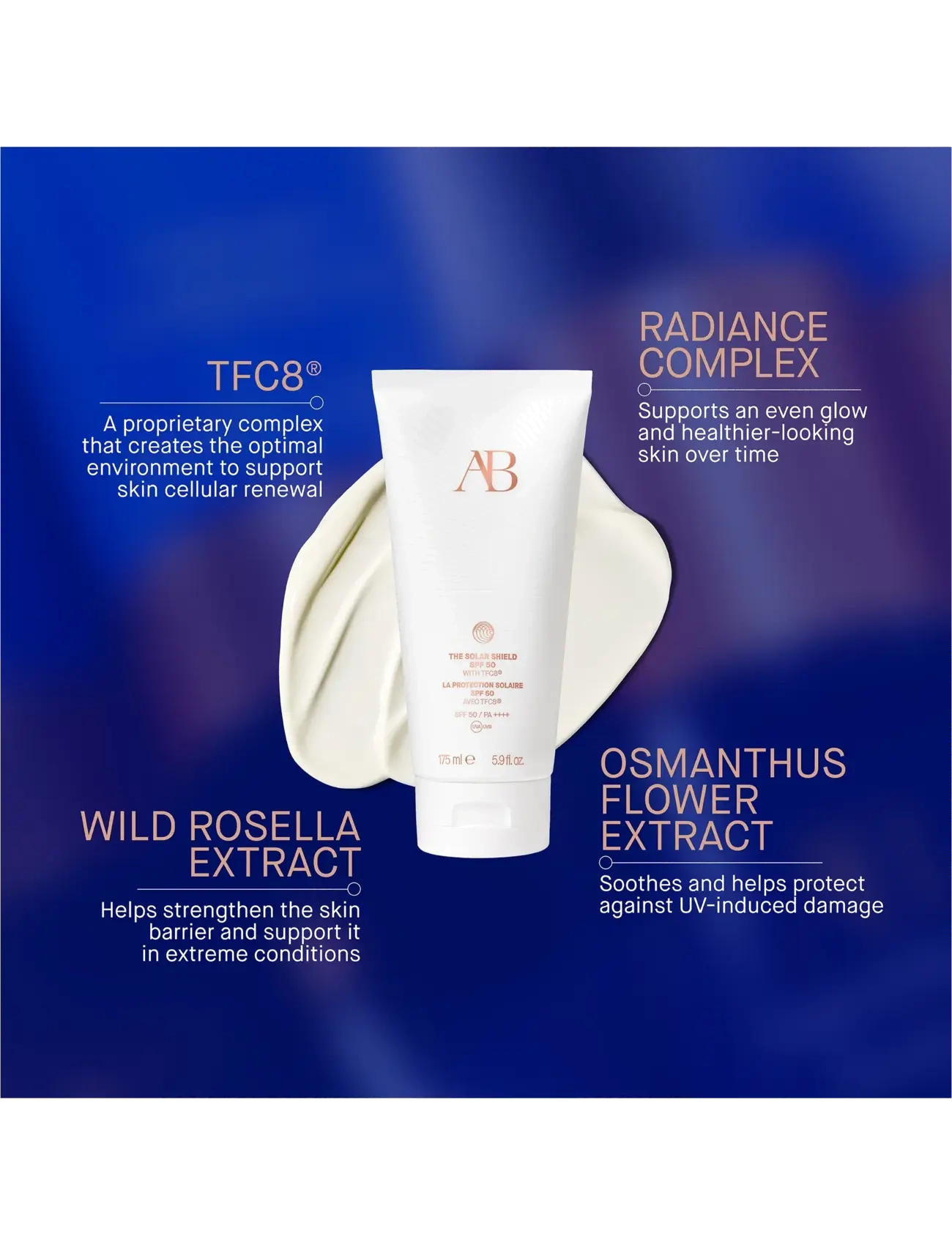 Augustinus Bader - The solar Shield spf 50 200 ml - til kroppen - clear - 5