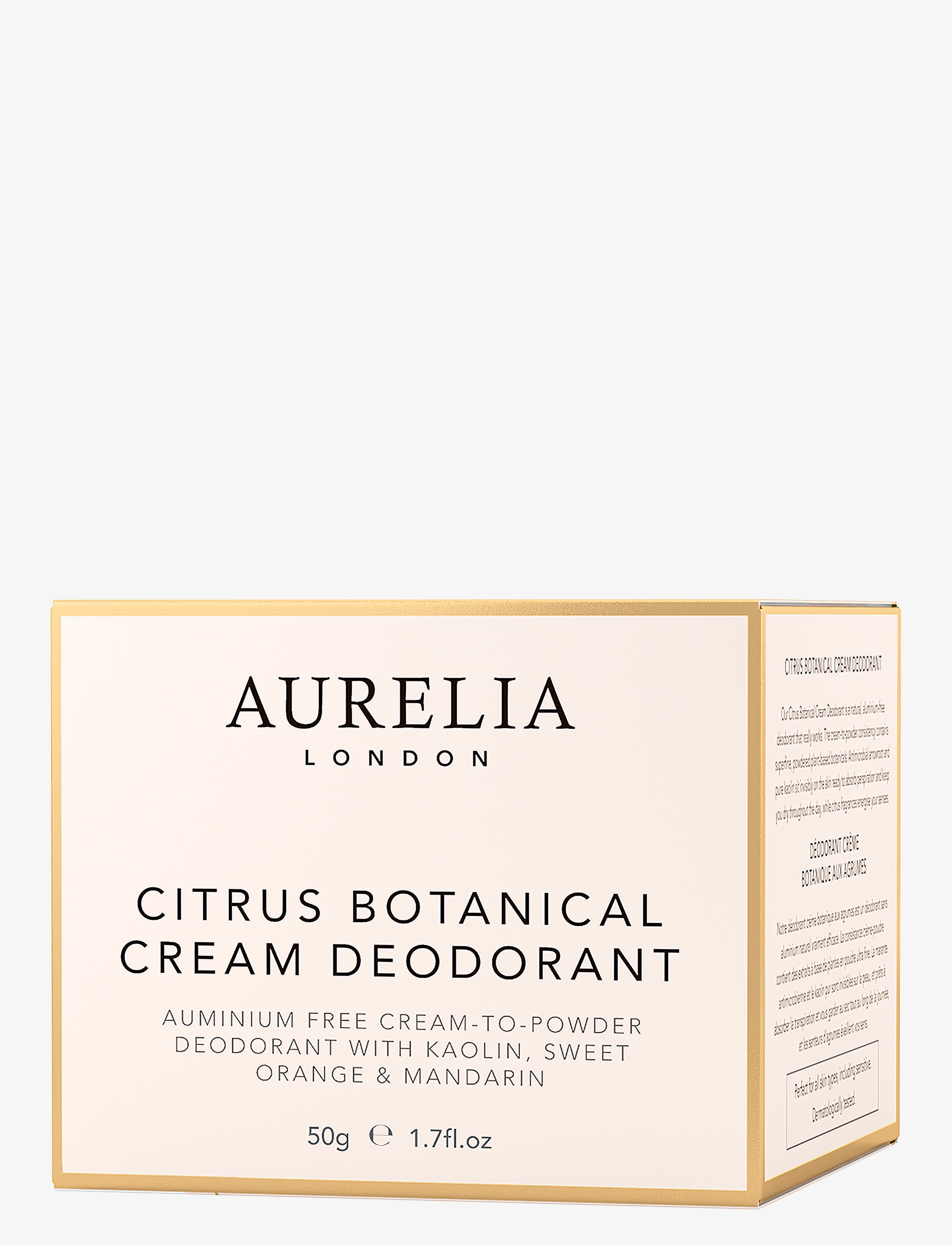 Aurelia Probiotic Skincare - Citrus Botanical Cream Deodorant 50g - clear - 1