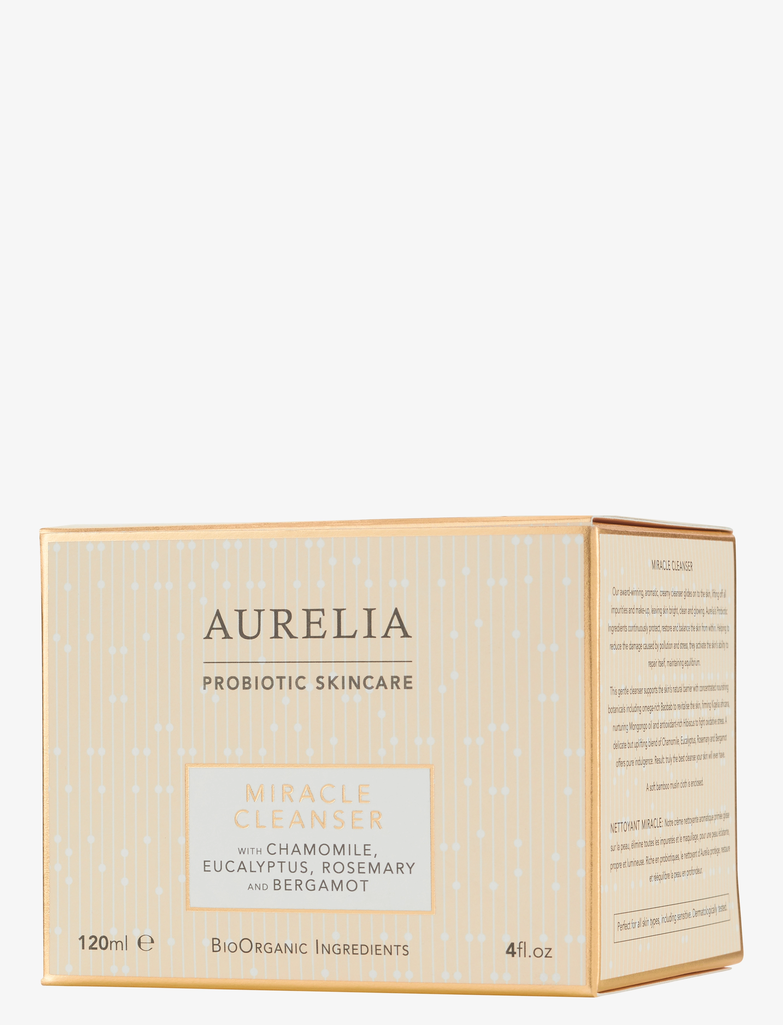 Aurelia Probiotic Skincare - Miracle Cleanser 120ml - farðahreinsar - clear - 2