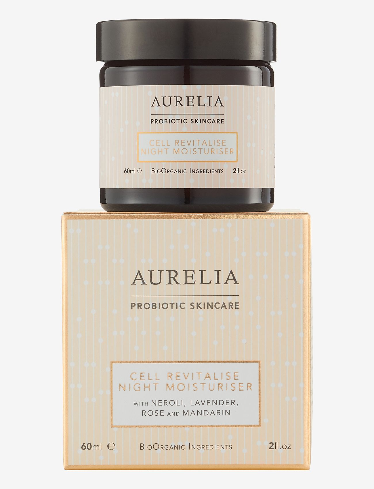 Aurelia Probiotic Skincare - Cell Revitalise Night Moisturiser 60ml - mellan 500-1000 kr - clear - 2