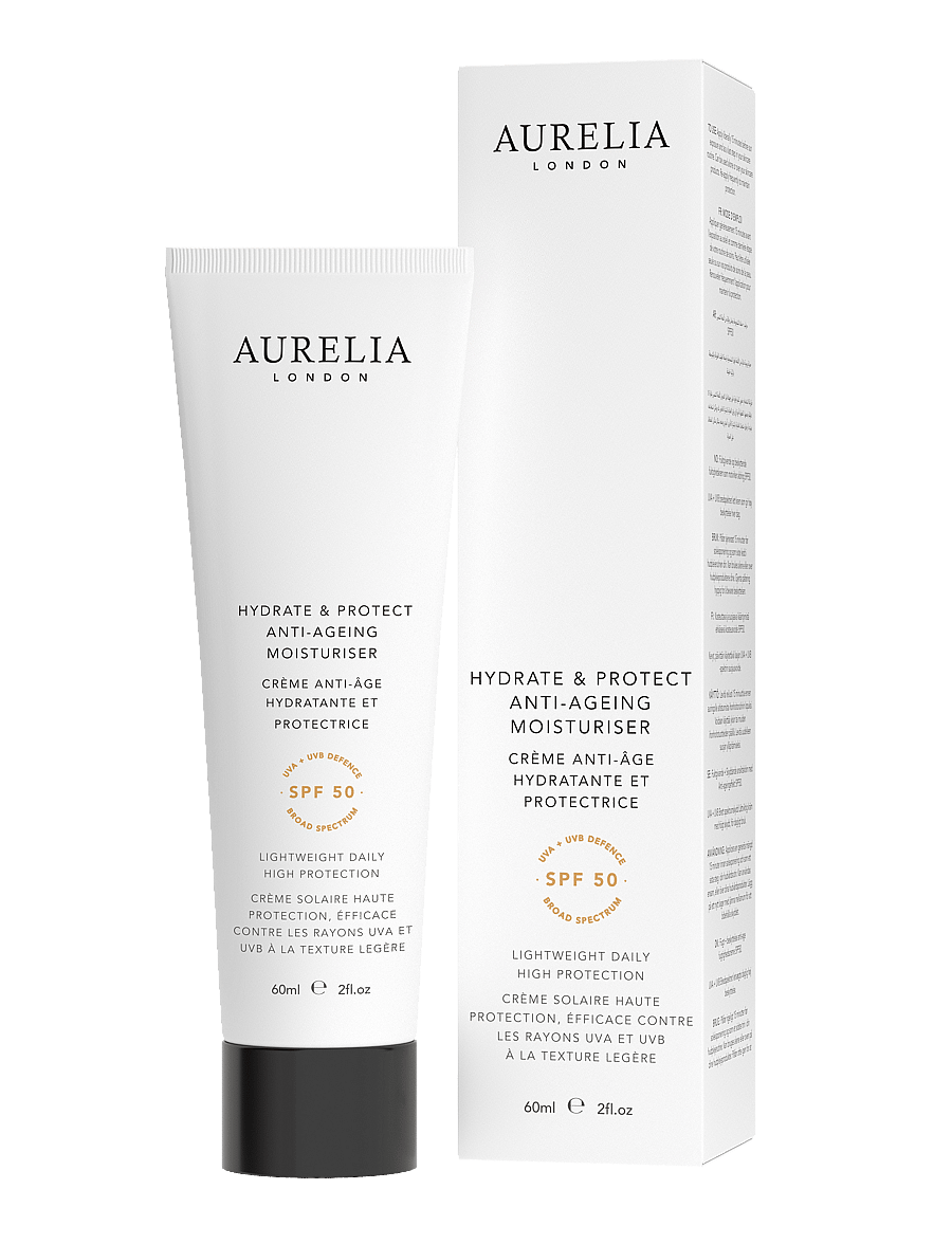 Aurelia Probiotic Skincare - Hydrate and Protect Anti-Ageing SPF 50 60ml - dagcremer - no color - 0